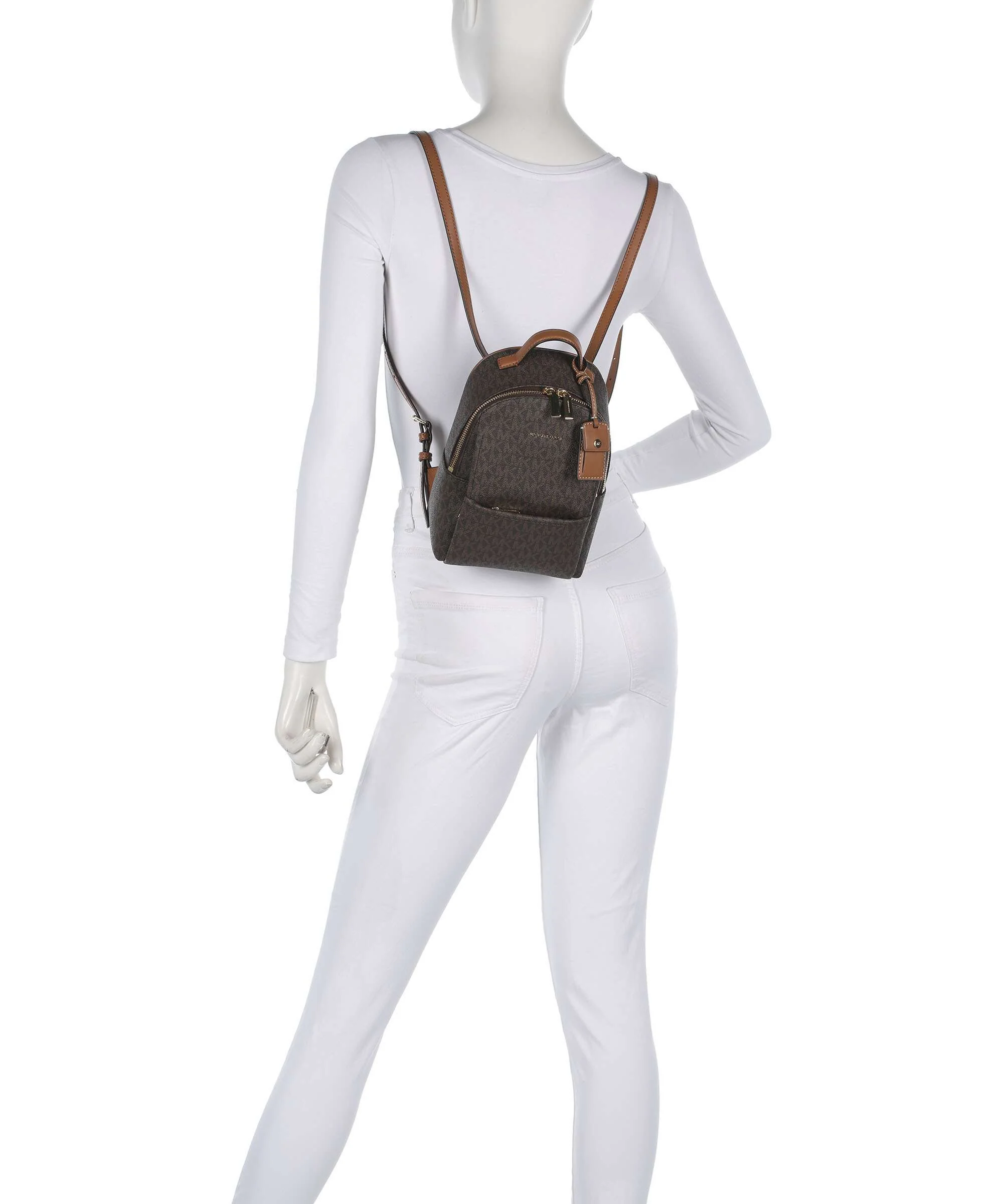 Michael Kors Sable XS Backpack brown/acorn - Image 3