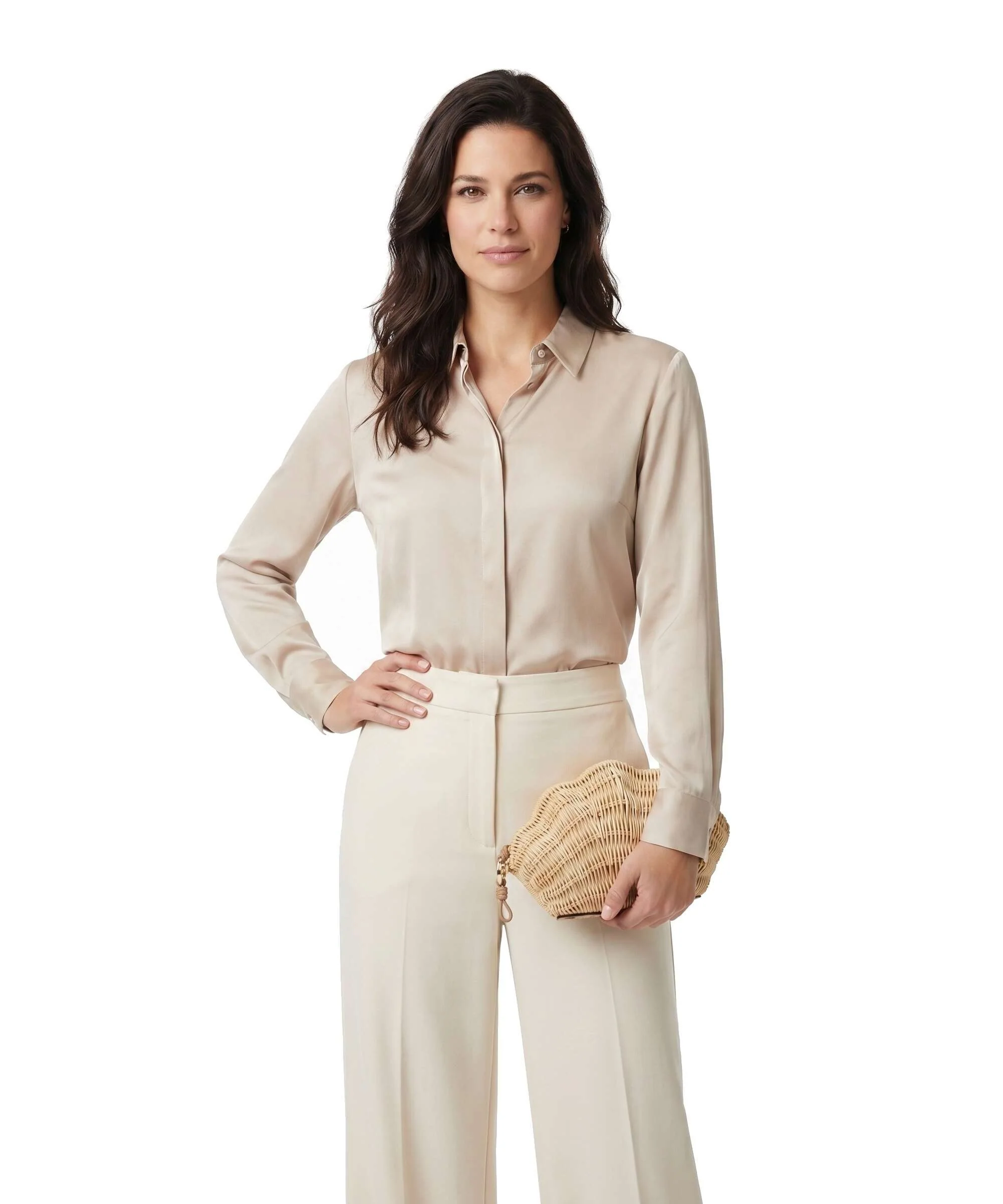 Michael Kors Shelly Clutch bag natural - Image 3