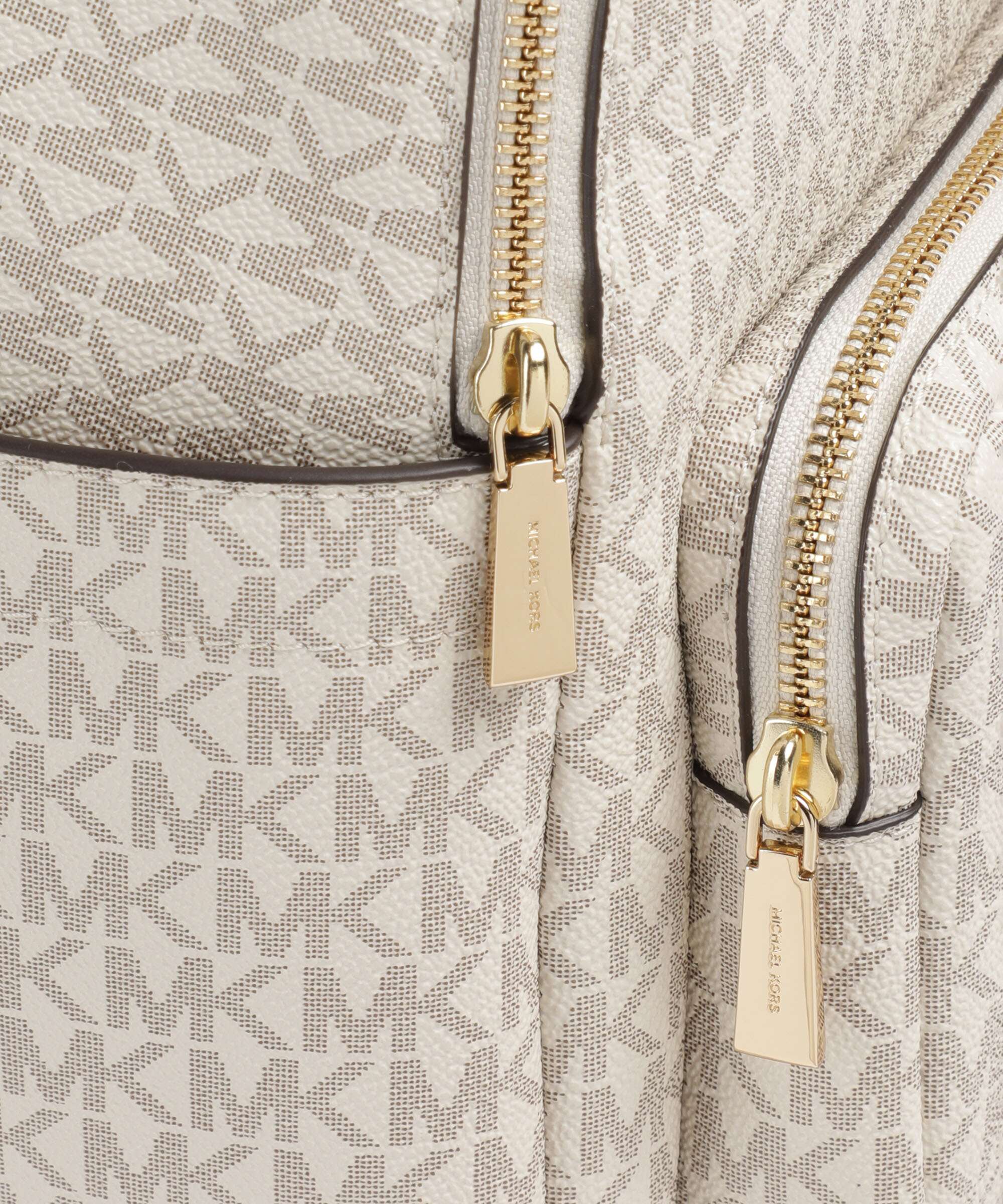 Michael Kors Tanner Medium Backpack vanilla/acorn - Image 4