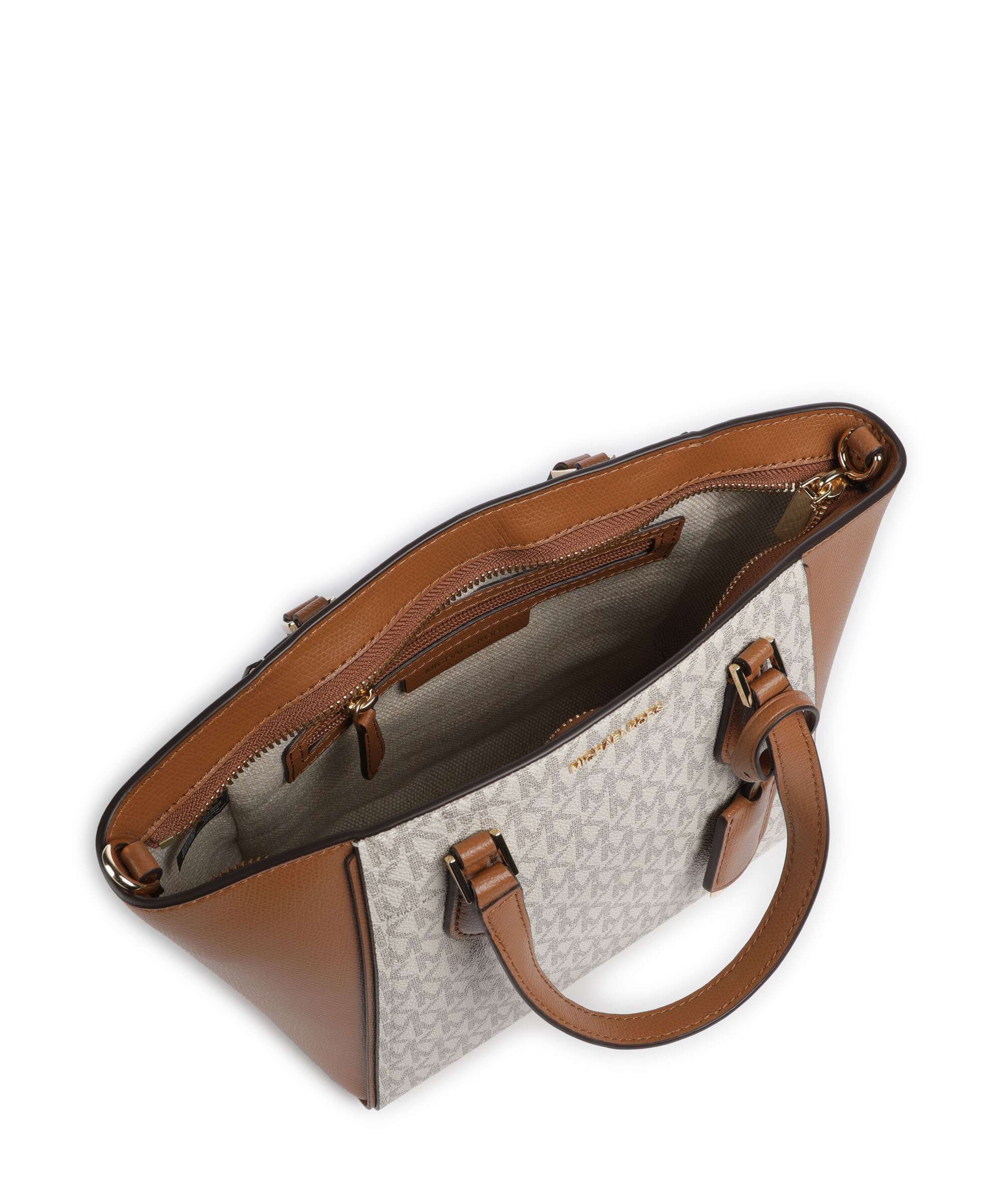 Michael Kors Taryn Handbag vanilla/acorn - Image 6