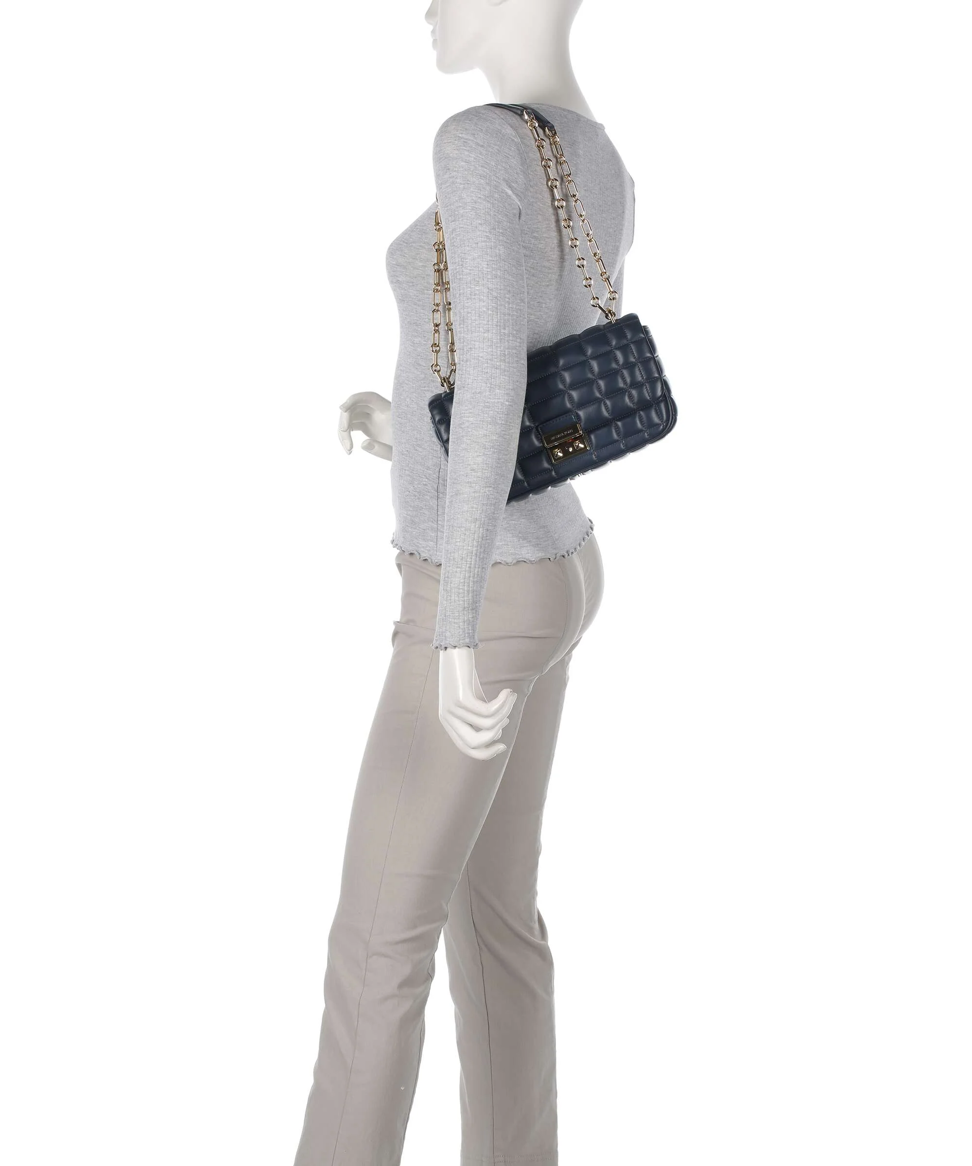 Michael Kors Tribeca Shoulder bag navy - Image 3