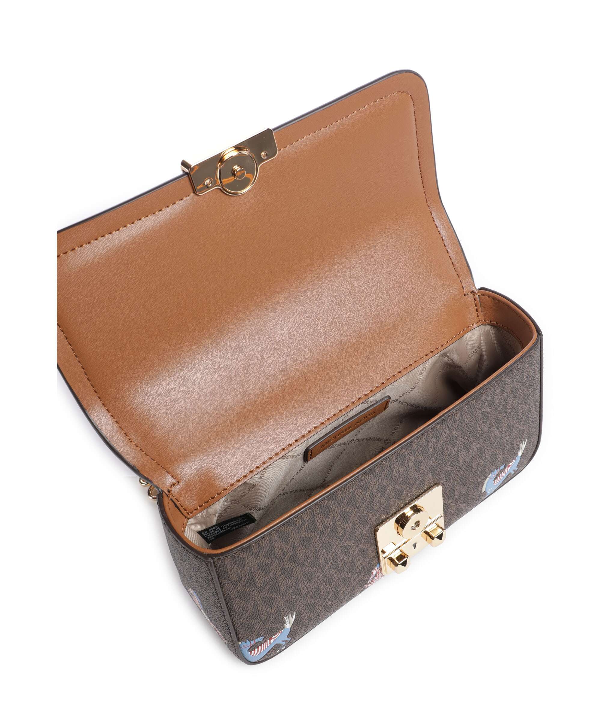 Michael Kors Tribeca Small Shoulder bag brown/acorn - Image 7
