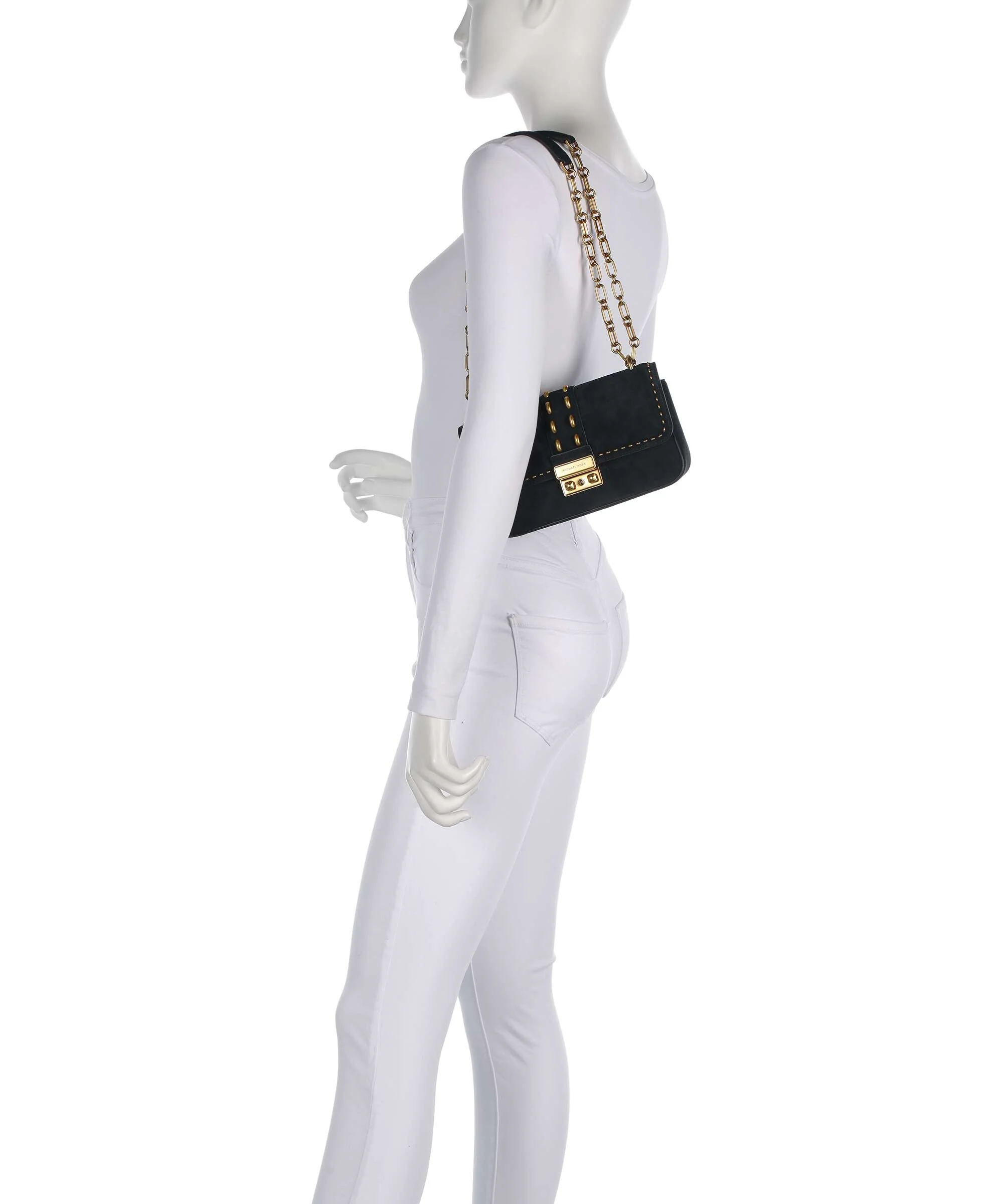Michael Kors Tribeca Small Shoulder bag black - Image 3