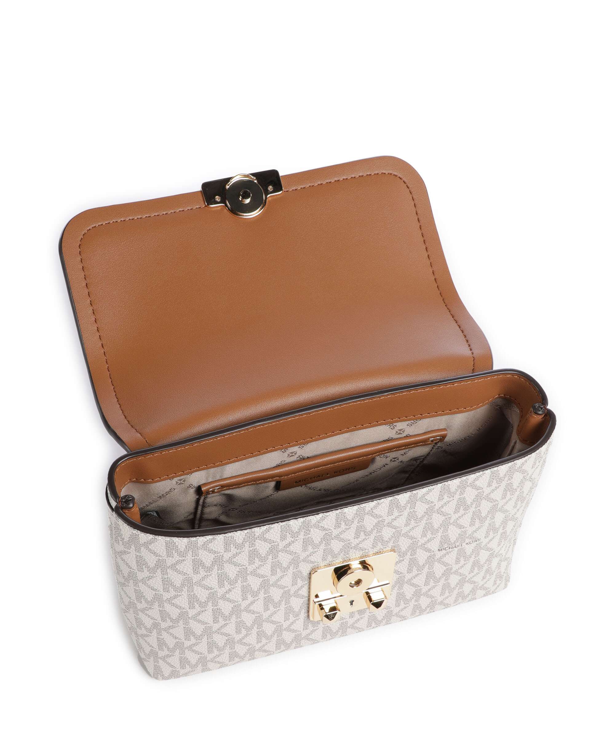 Michael Kors Tribeca XS Handbag vanilla/acorn - Image 6