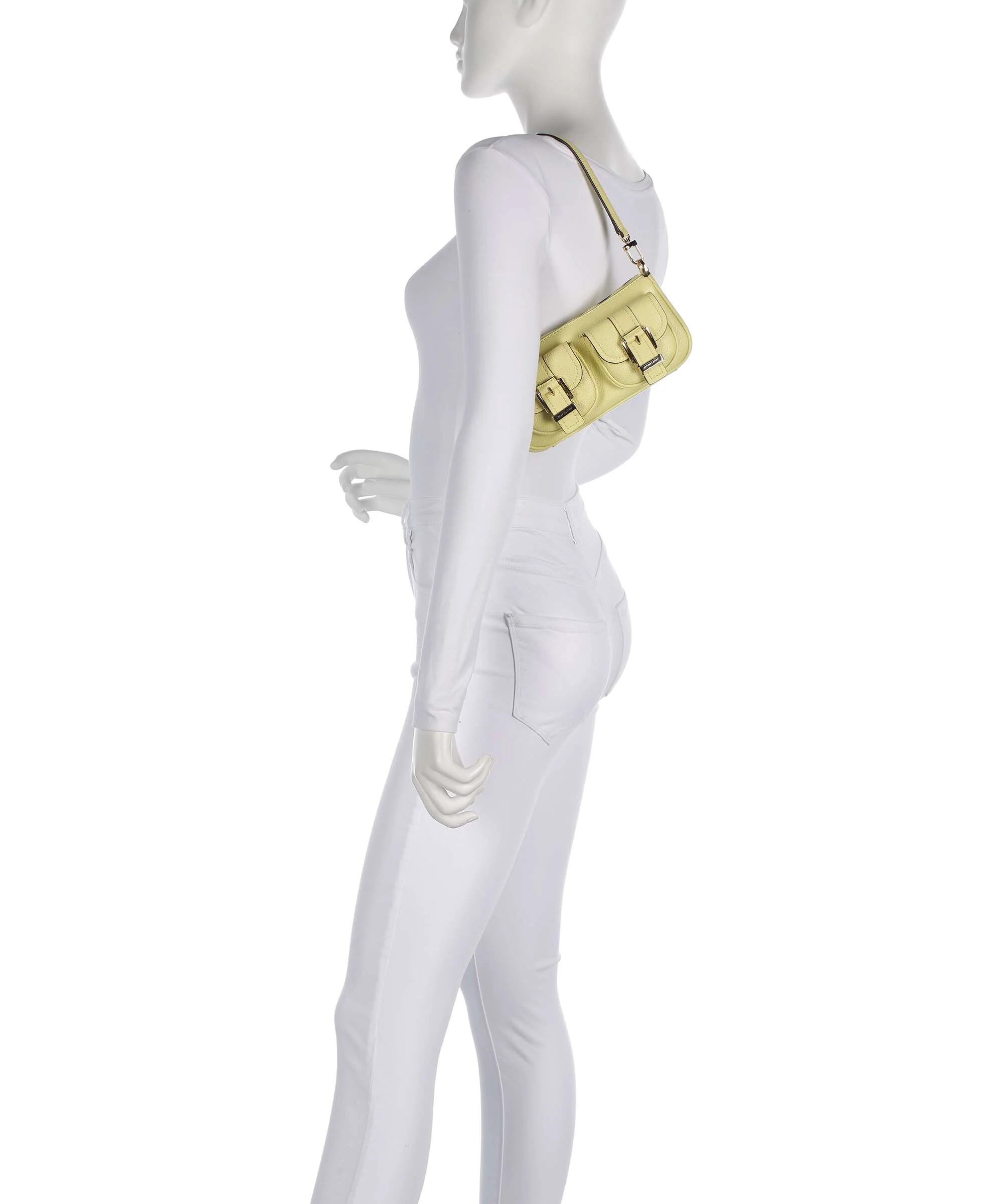 Michael Kors Zoe Small Shoulder bag lemon - Image 3