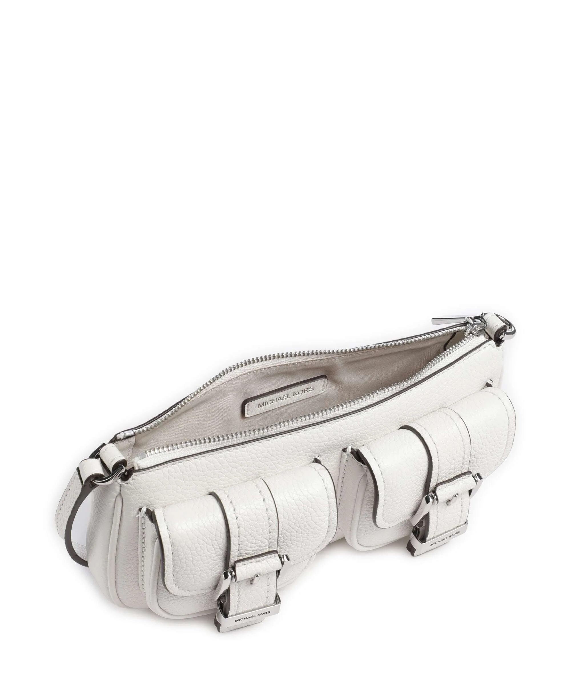 Michael Kors Zoe Small Shoulder bag optic white - Image 6