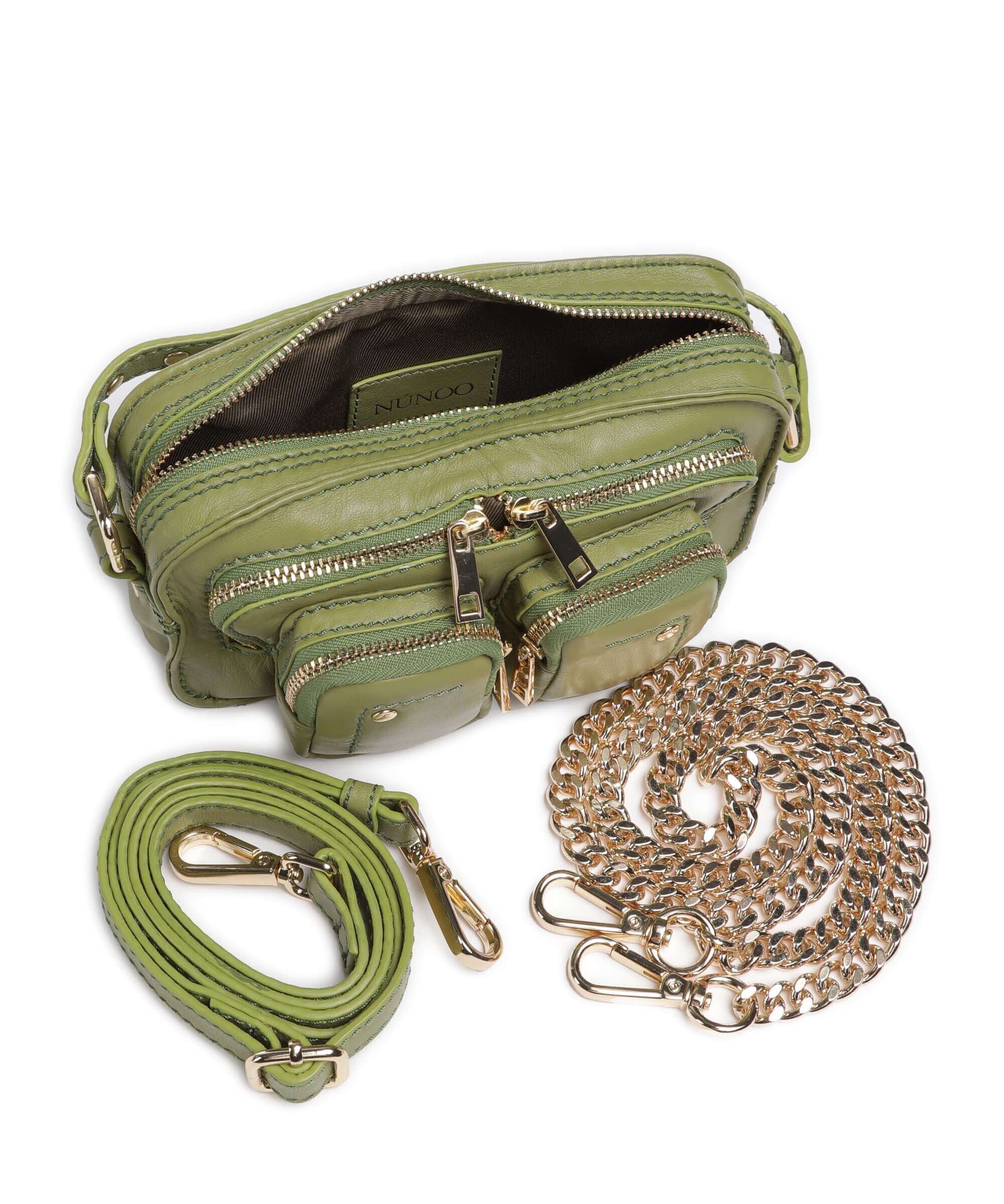 NĂșnoo Cozy Helena Crossbody bag green - Image 6