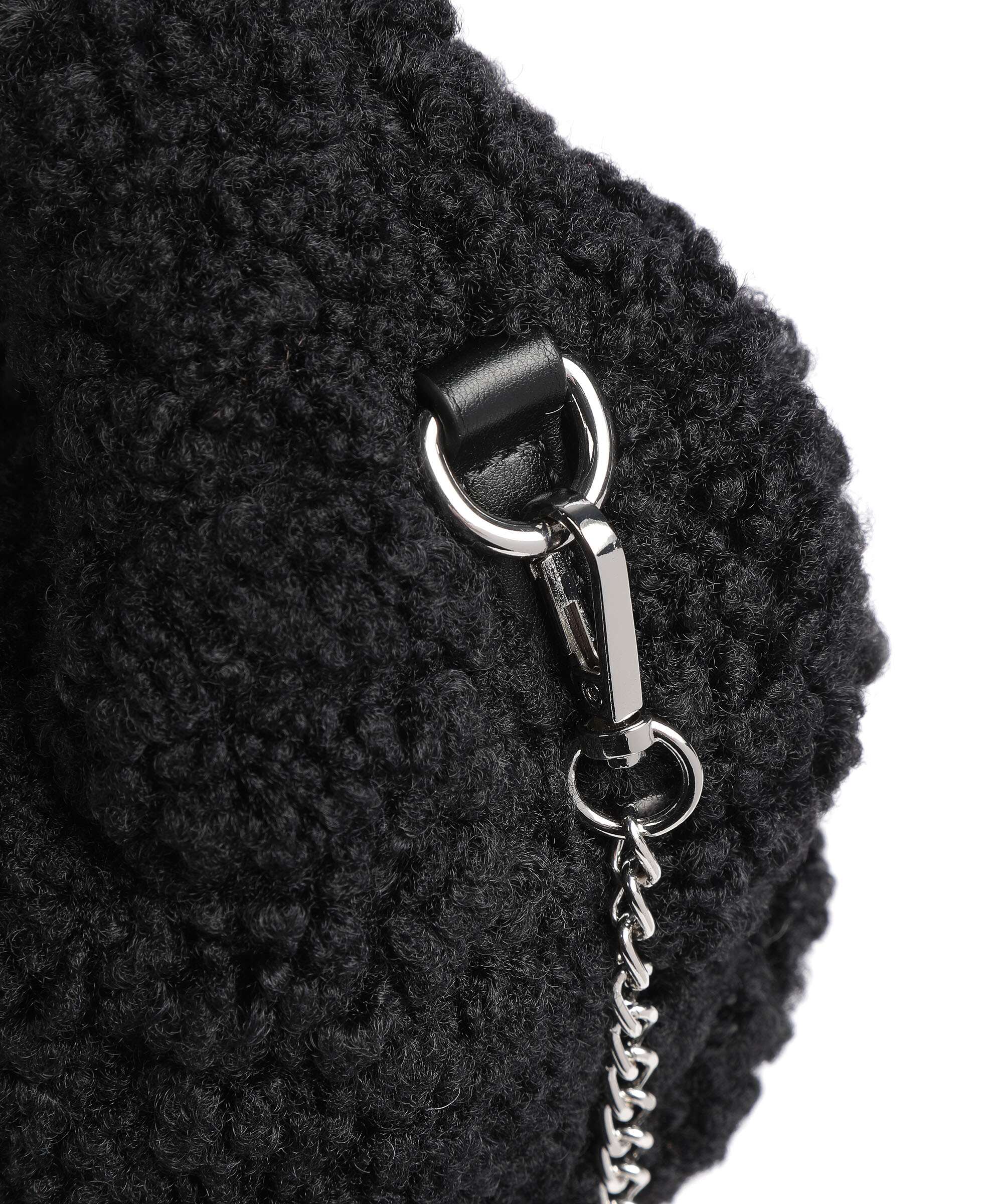NĂșnoo Curls Dagmar Hobo bag black - Image 4
