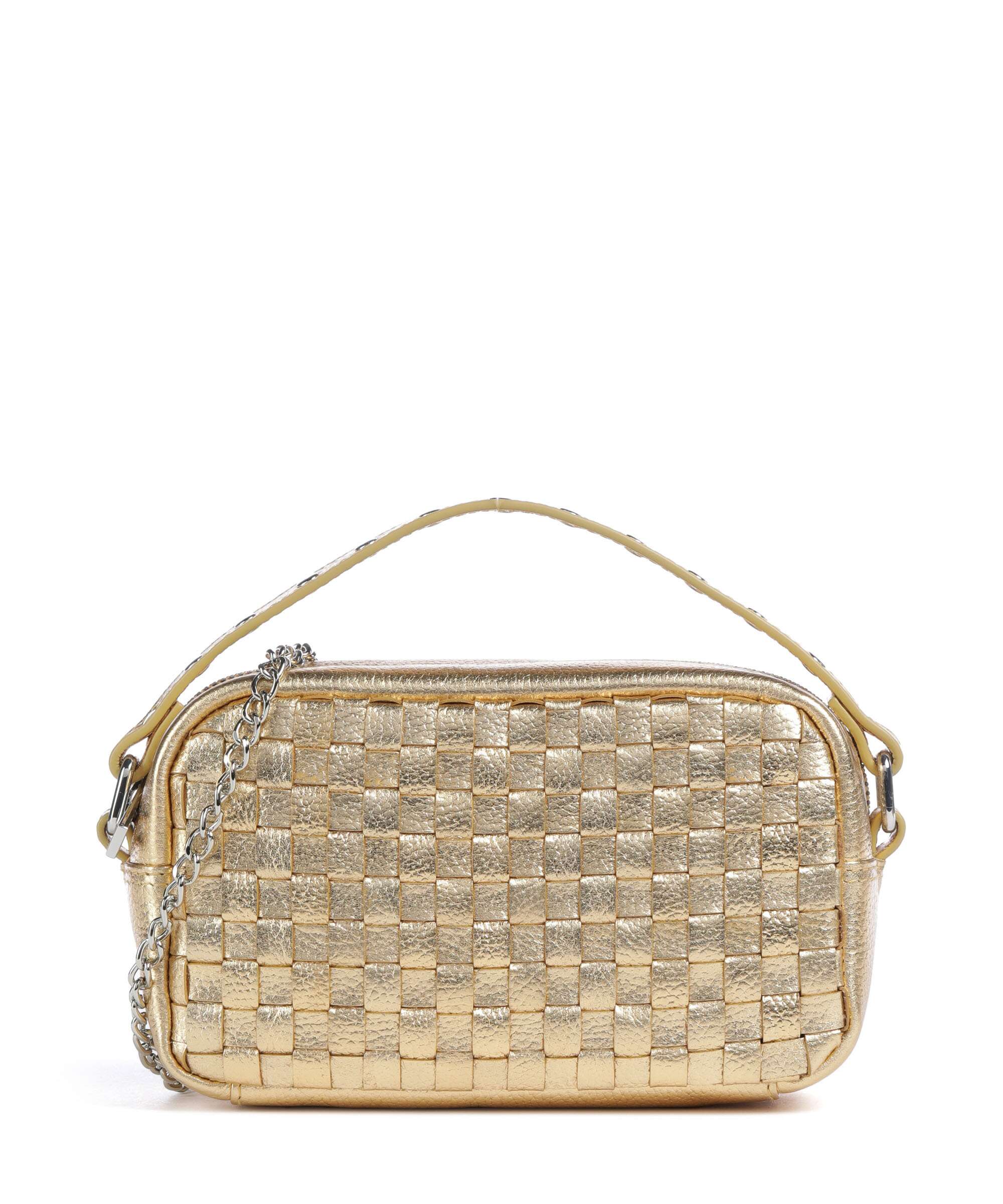 NĂșnoo Metallic Lyra Crossbody bag light gold