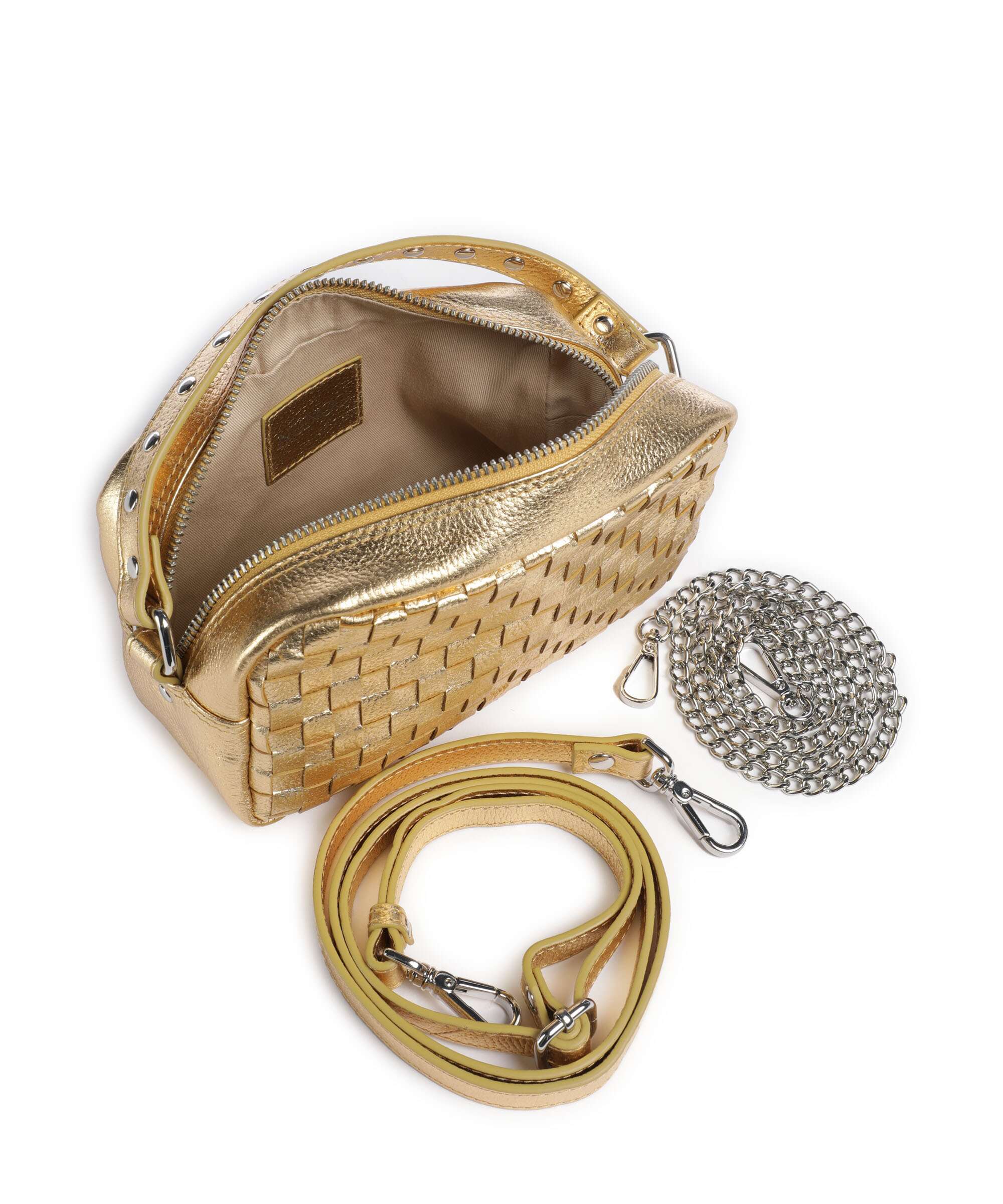 NĂșnoo Metallic Lyra Crossbody bag light gold - Image 6