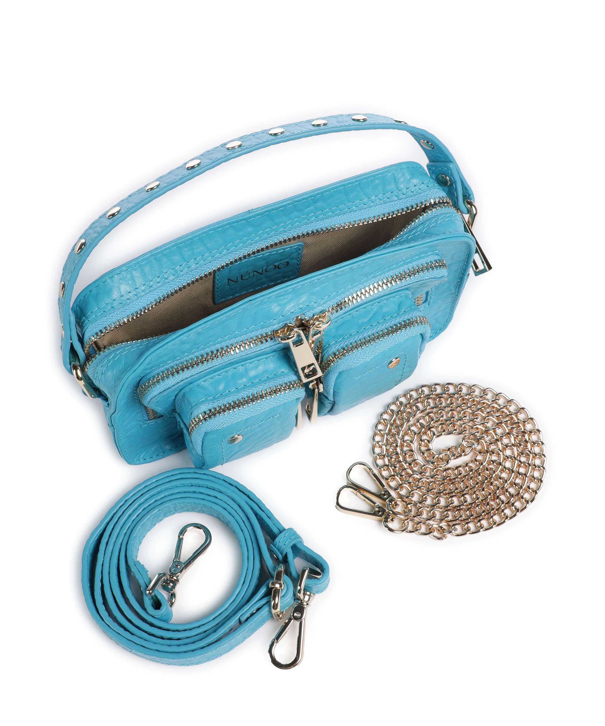 NĂșnoo New Zealand Helena Crossbody bag bright blue - Image 6