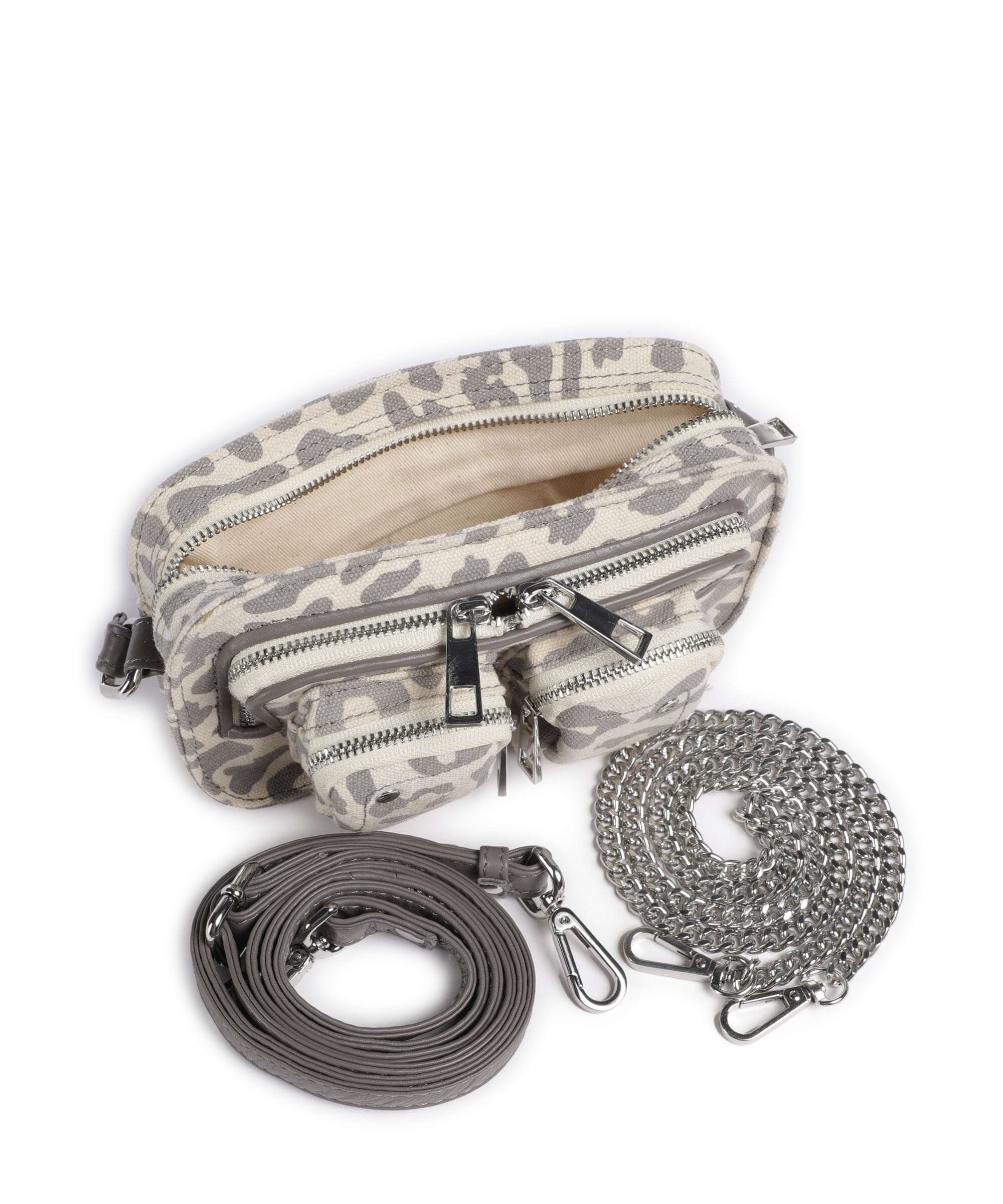 NĂșnoo Recycled Canvas Helena Crossbody bag light dots - Image 6
