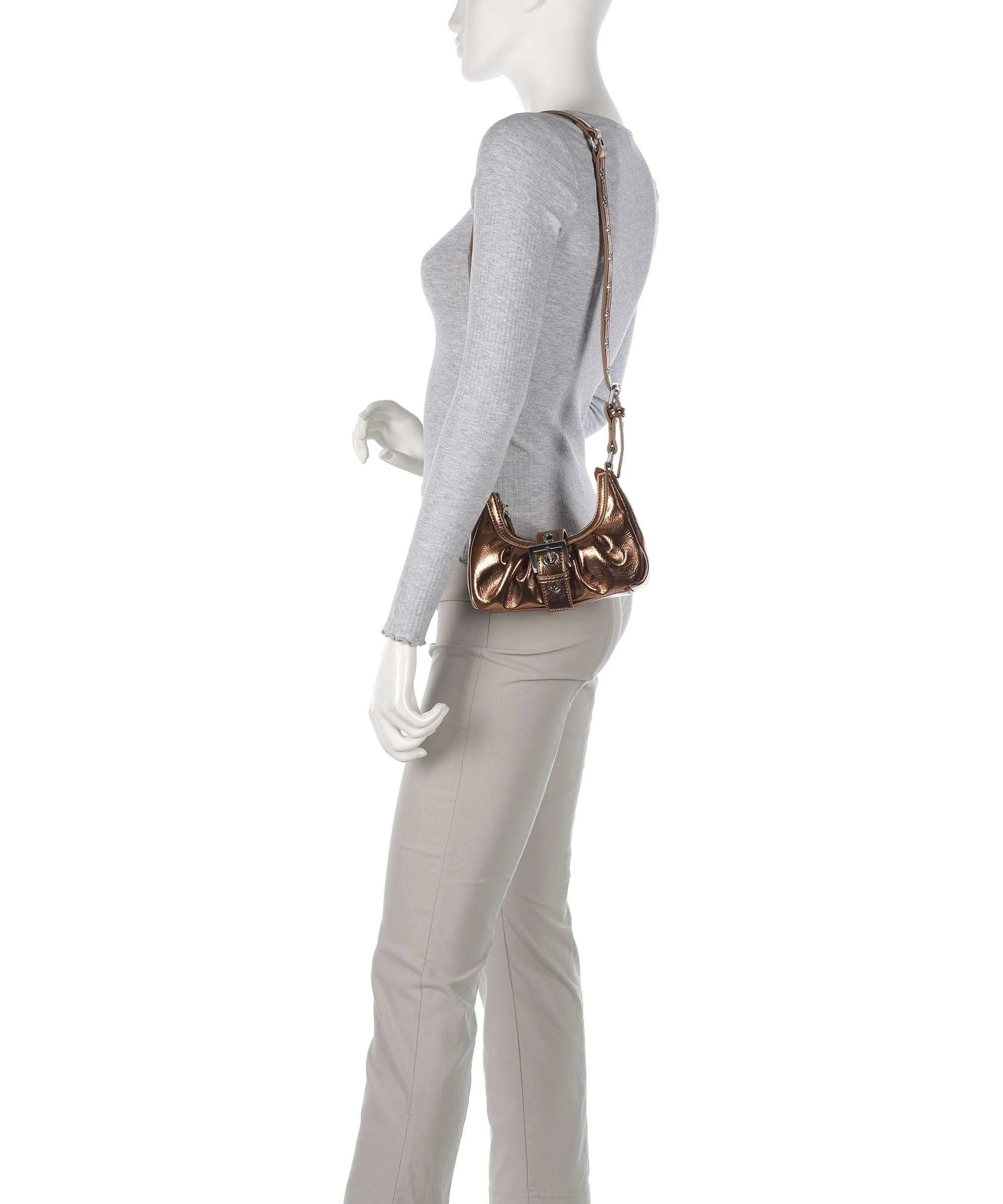 Núnoo Recycled Cool Palma Crossbody bag bronze - Image 3