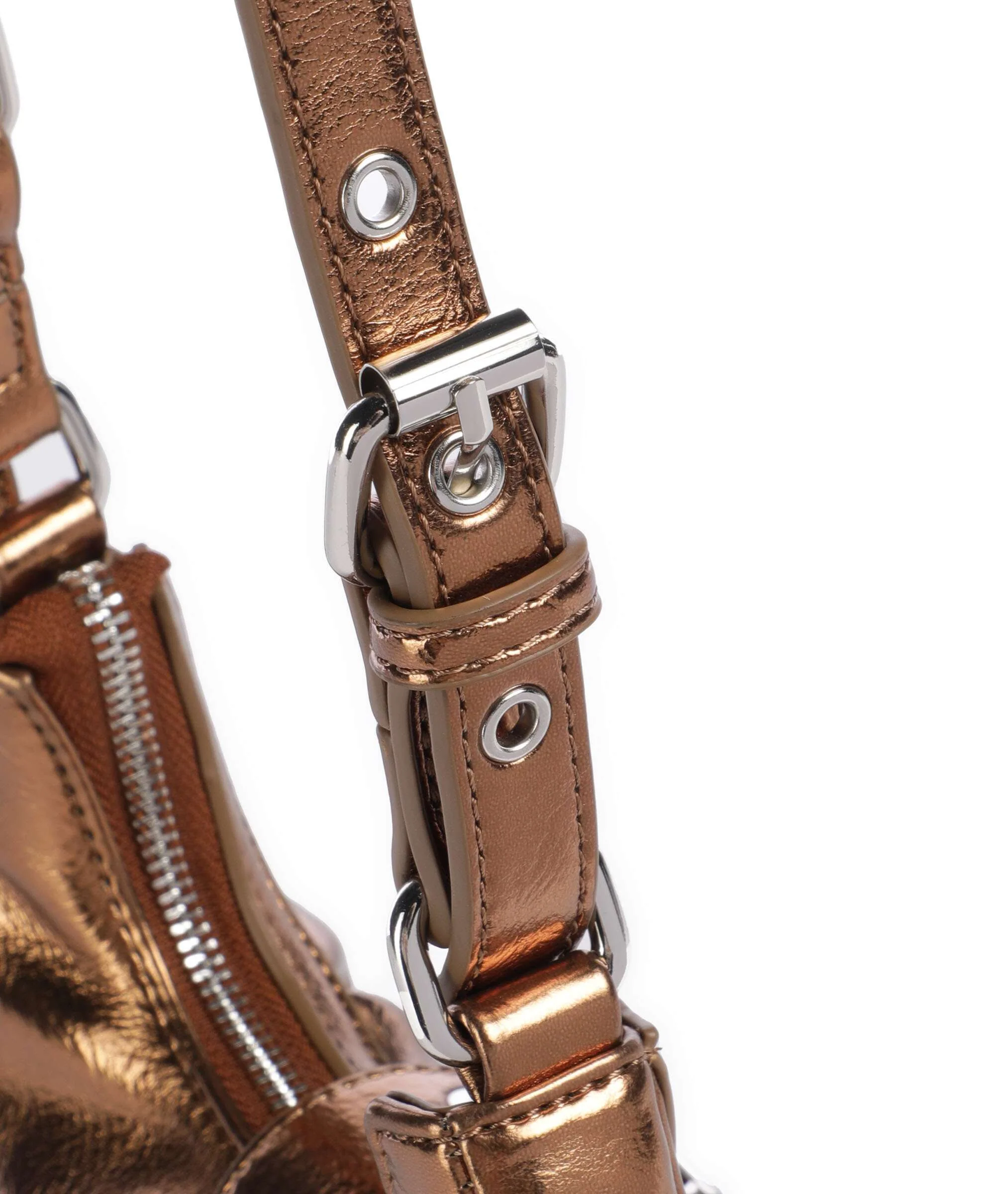 Núnoo Recycled Cool Palma Crossbody bag bronze - Image 4