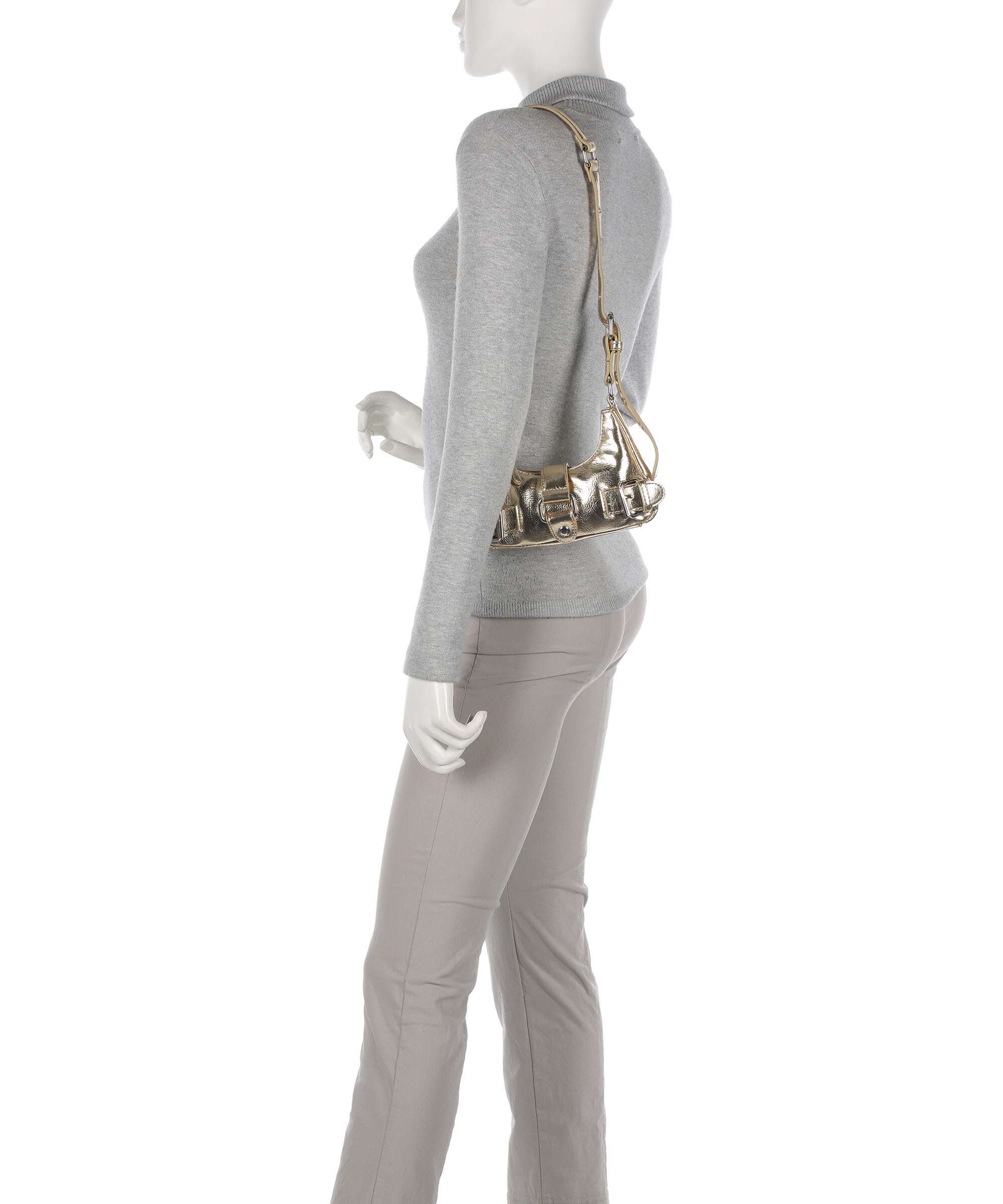 Núnoo Recycled Cool Palma Shoulder bag light gold - Image 3
