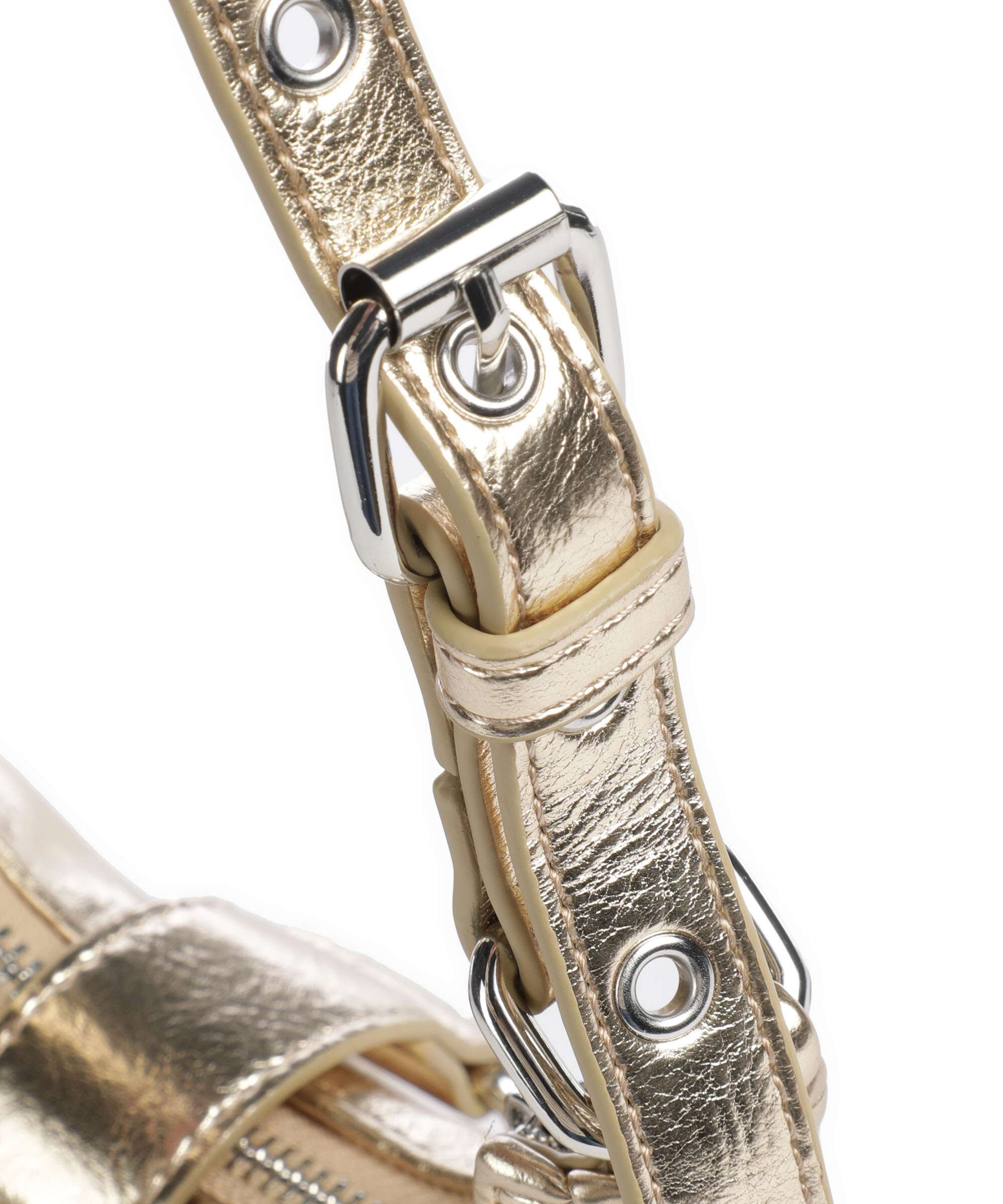 Núnoo Recycled Cool Palma Shoulder bag light gold - Image 4