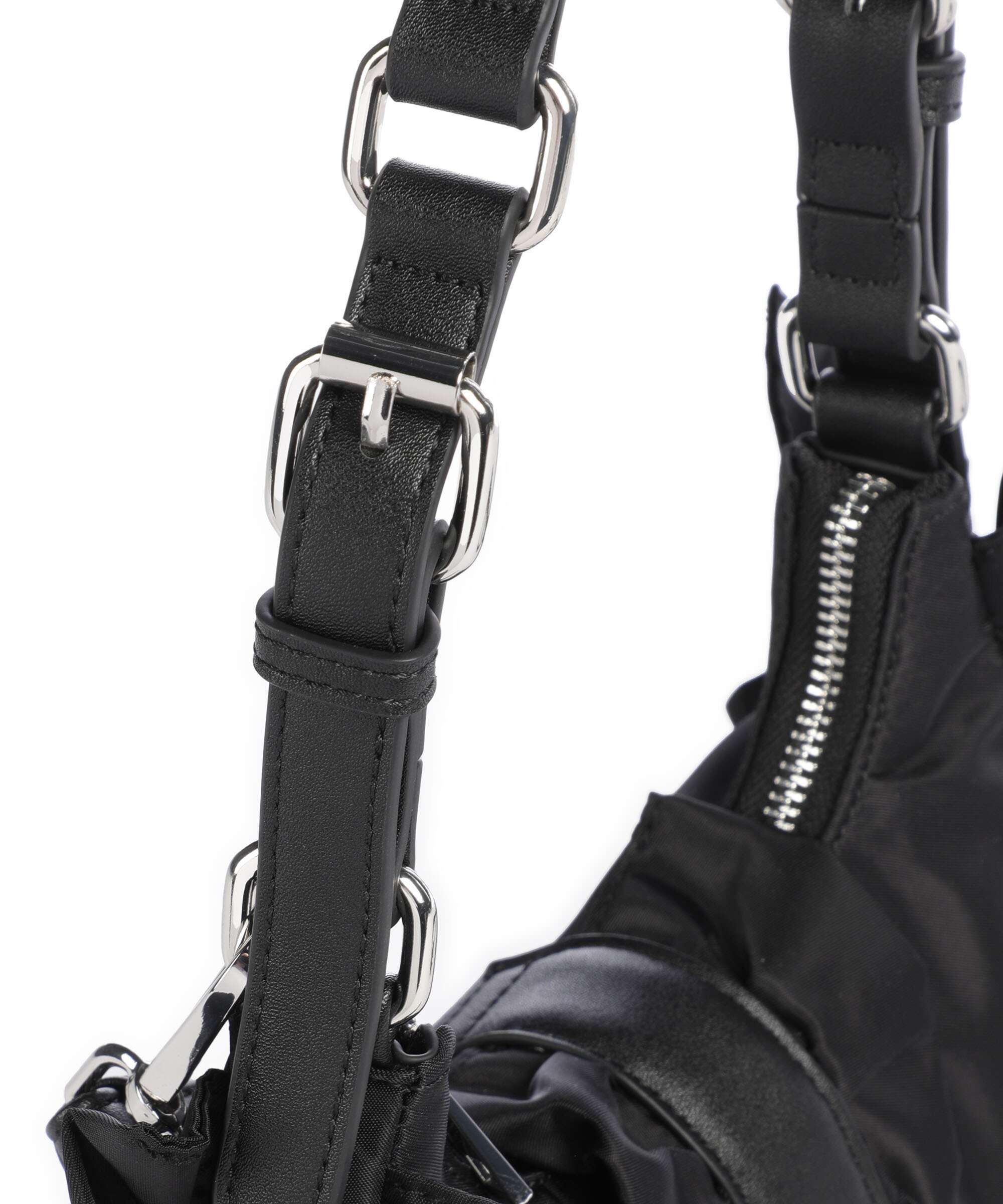 NĂșnoo Recycled Nylon Palma Shoulder bag black - Image 4
