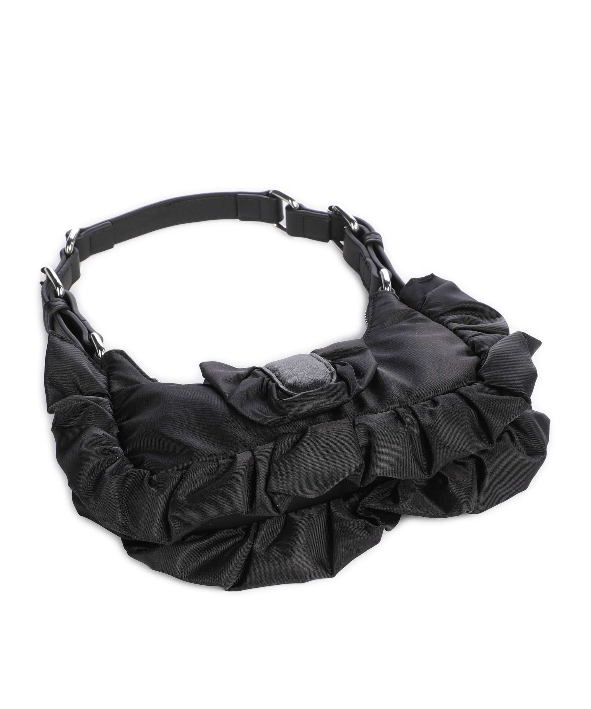 NĂșnoo Recycled Nylon Palma Shoulder bag black - Image 5