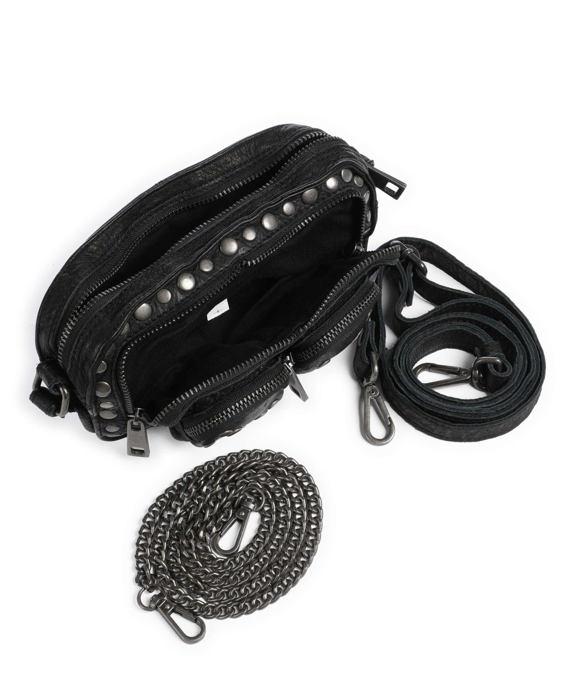 Núnoo River Washed Helena Crossbody bag black - Image 6