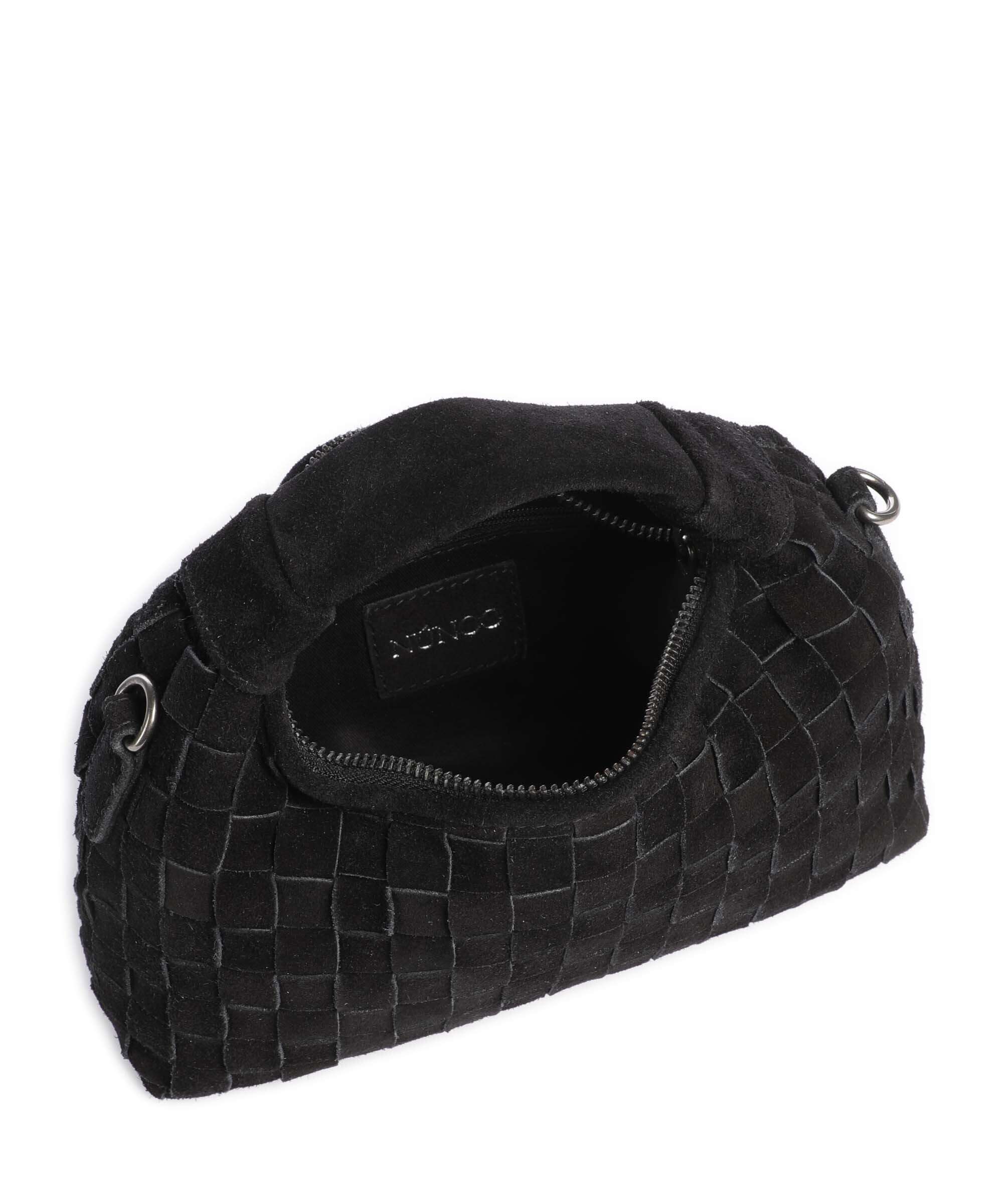 NĂșnoo Suede Dandy Crossbody bag black - Image 6