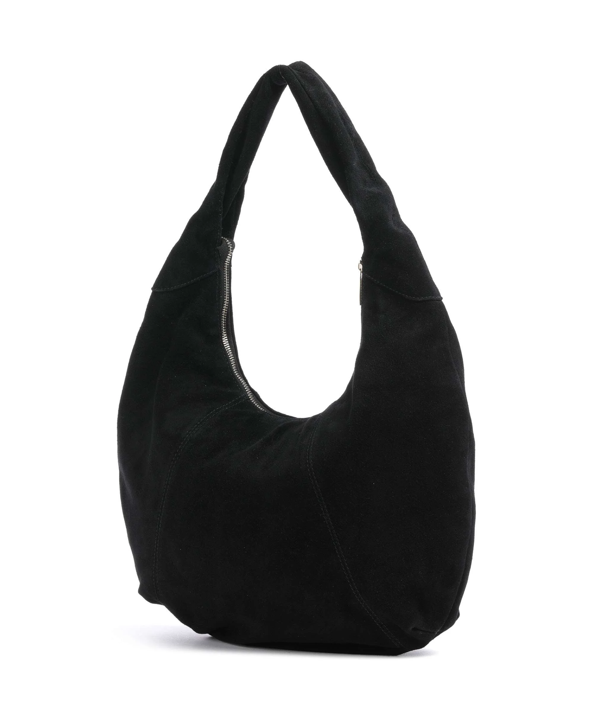 NĂșnoo Suede Gabi Hobo bag black - Image 2