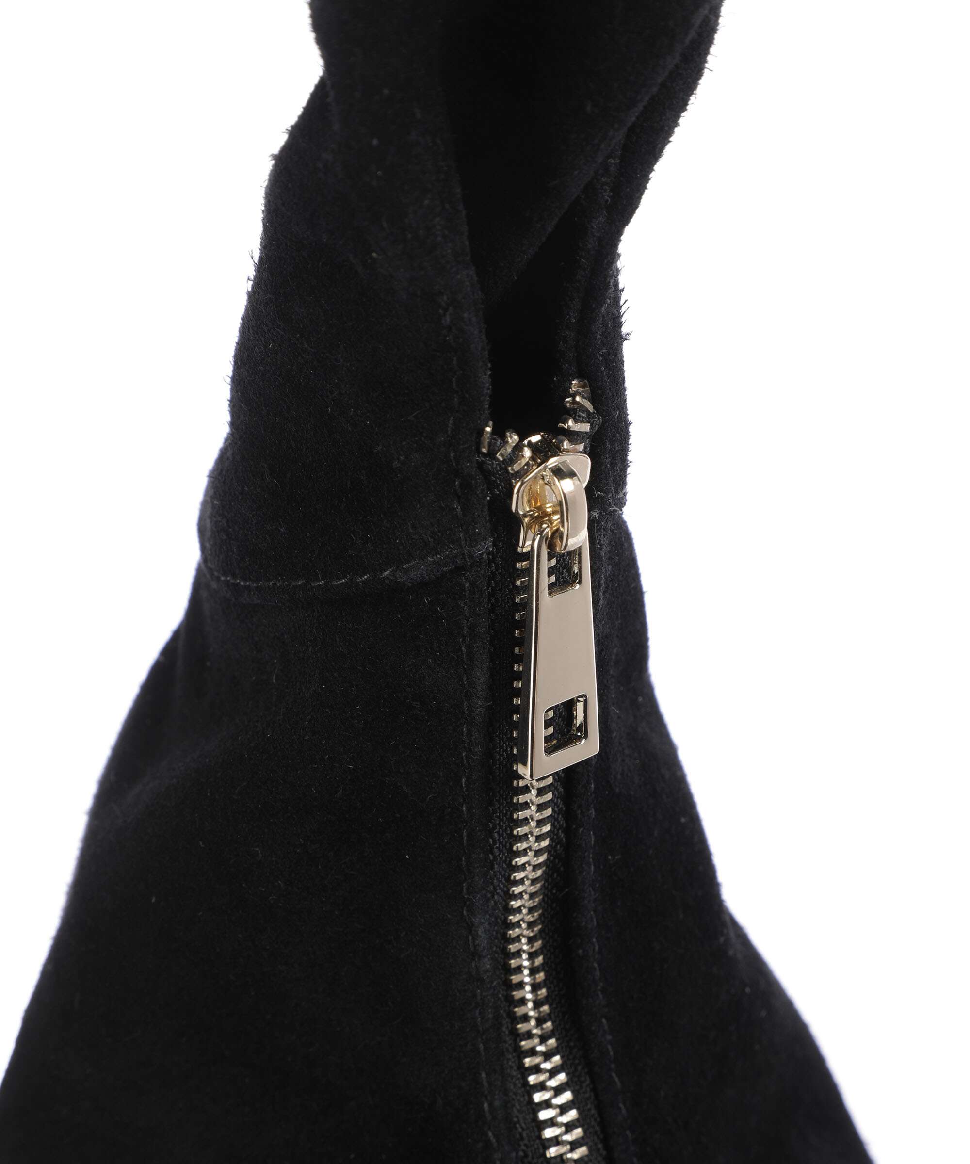 NĂșnoo Suede Gabi Hobo bag black - Image 4