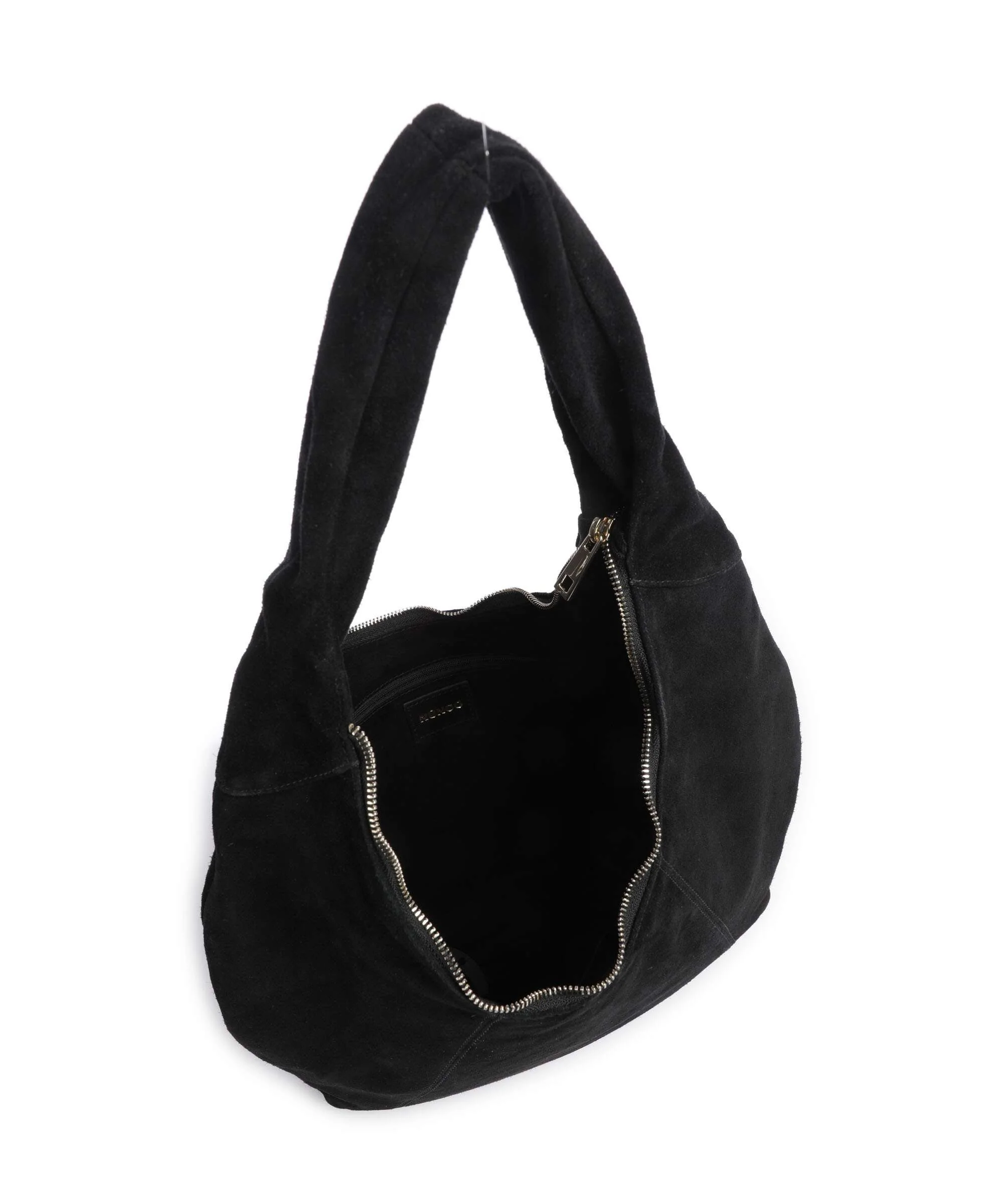NĂșnoo Suede Gabi Hobo bag black - Image 6