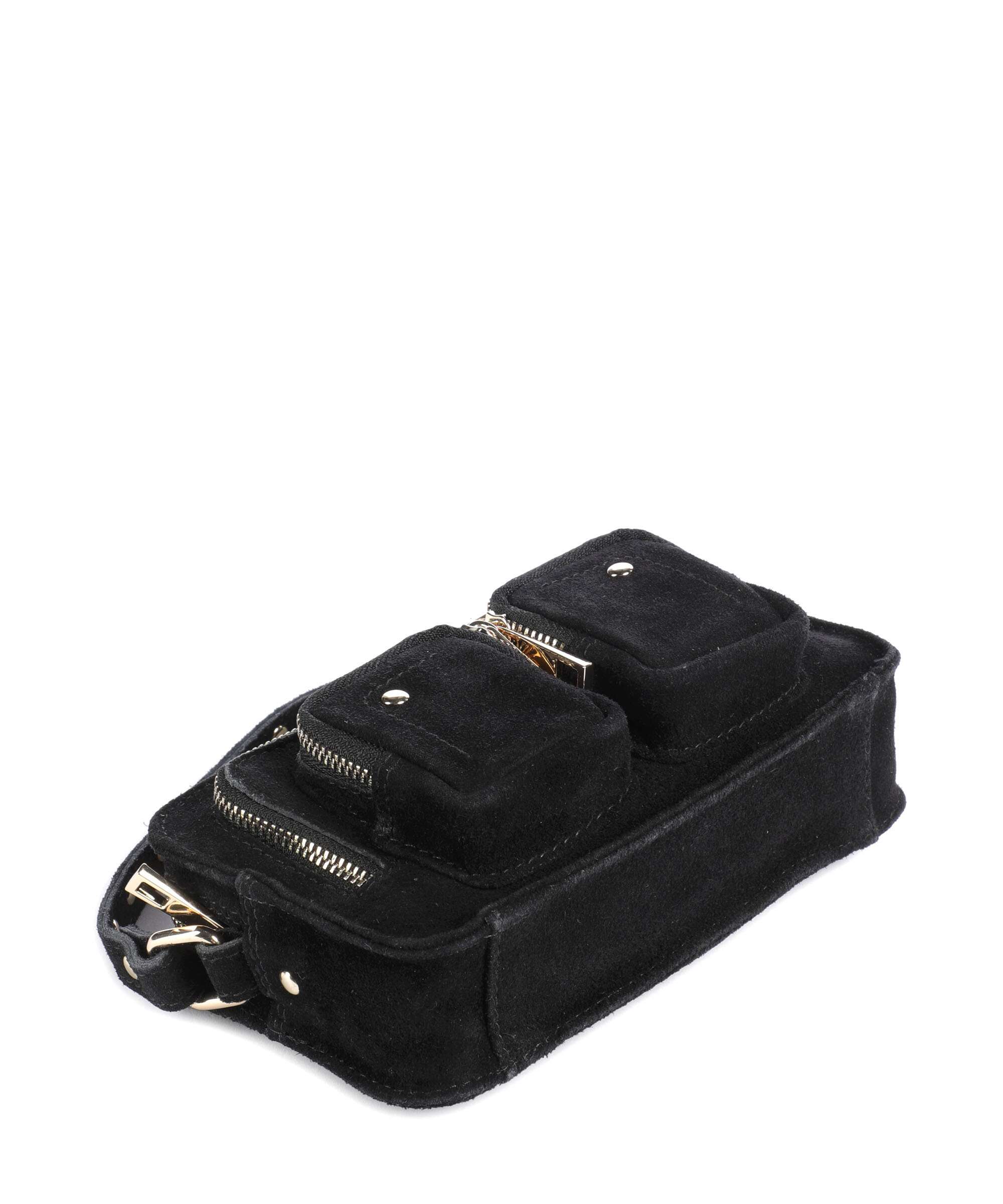Núnoo Suede Helena Crossbody bag black - Image 5