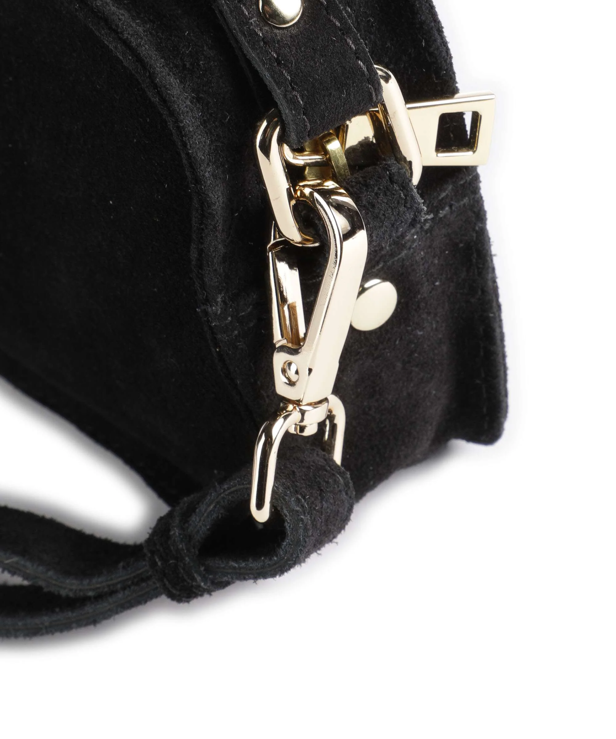 Núnoo Suede Helena Crossbody bag black - Image 4