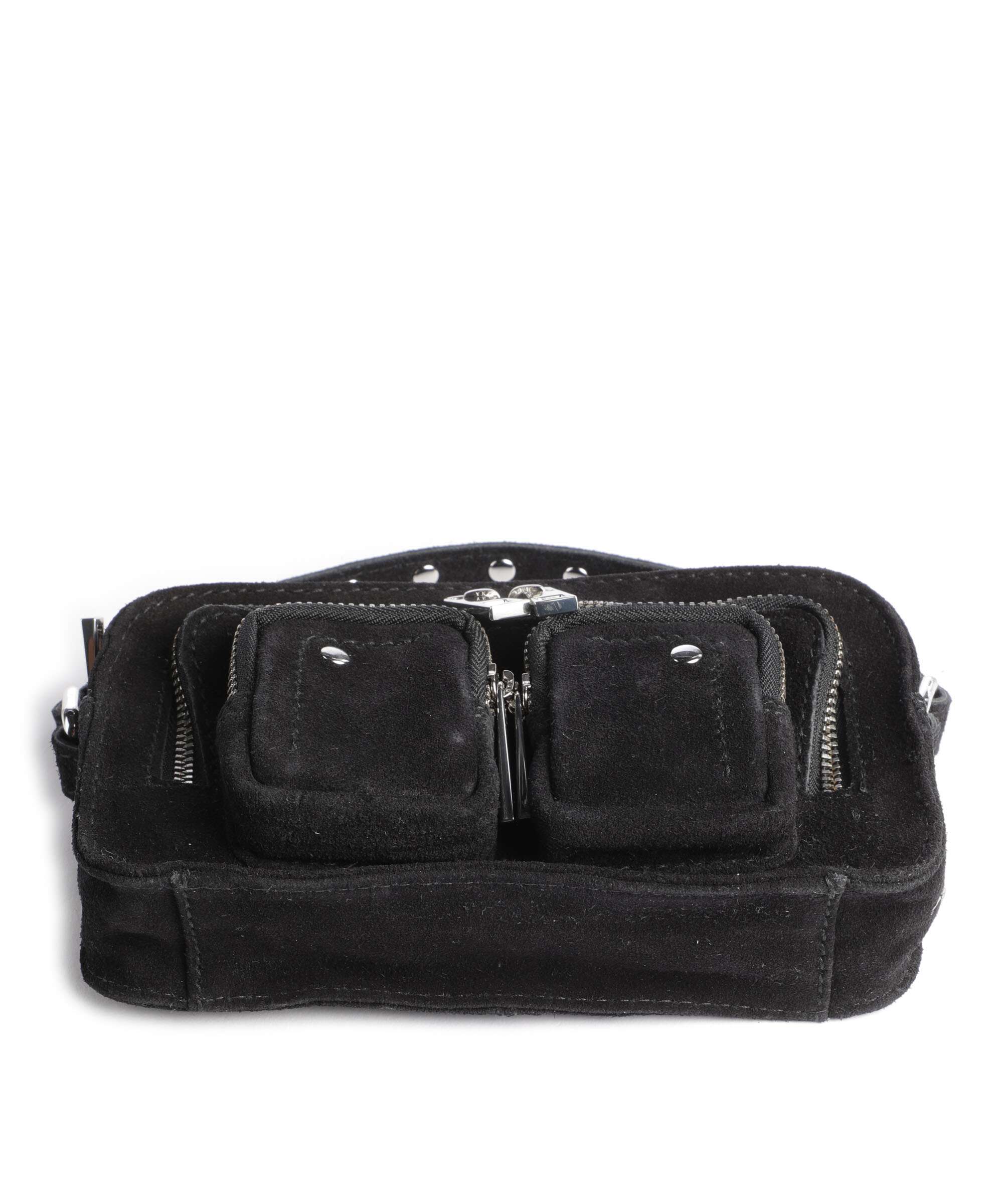 Núnoo Suede Helena Crossbody bag black - Image 5