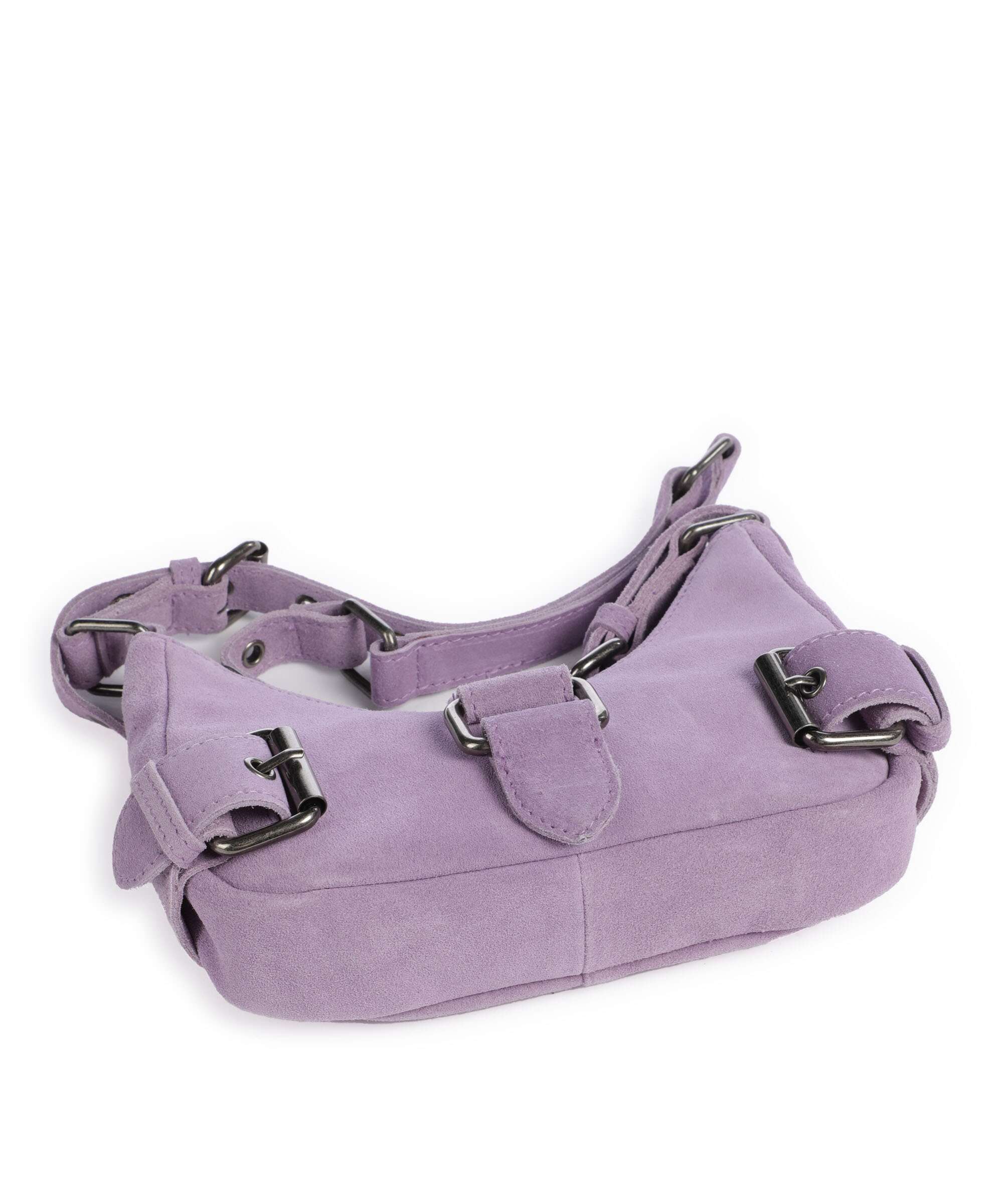 Núnoo Suede Palma Shoulder bag purple - Image 5