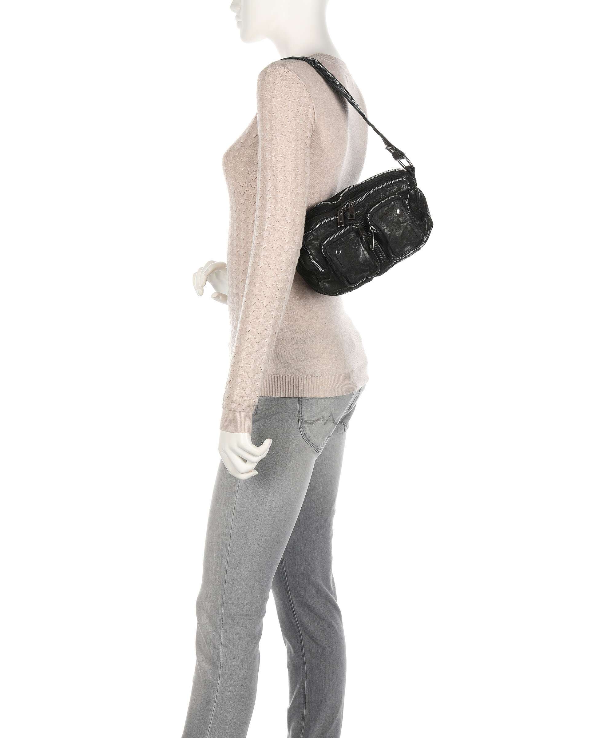 NĂșnoo Washed Ellie Shoulder bag black - Image 3