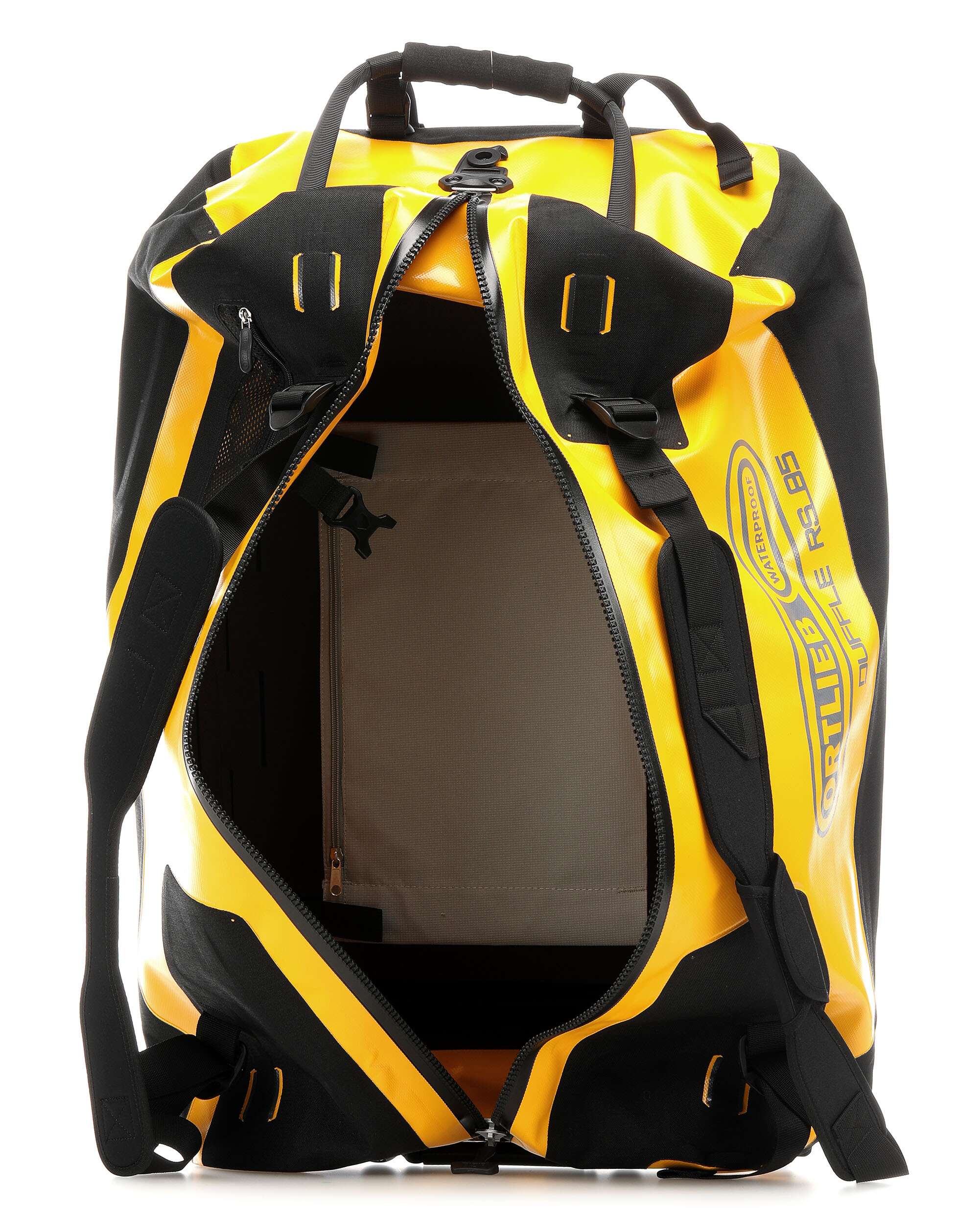 Ortlieb Duffle RS 85 Backpack with wheels sun yellow/black - Image 5