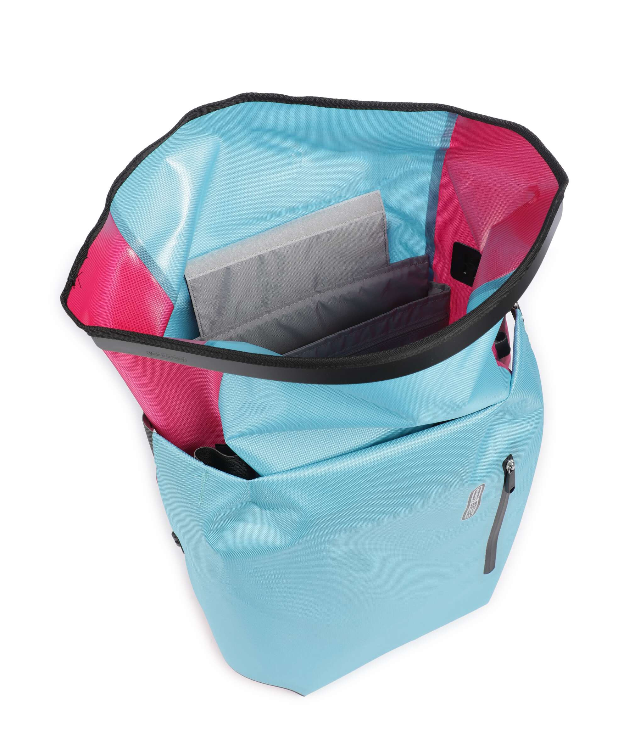 Ortlieb Vario Cyber 26 Cycling backpack cyber blue/pink - Image 6