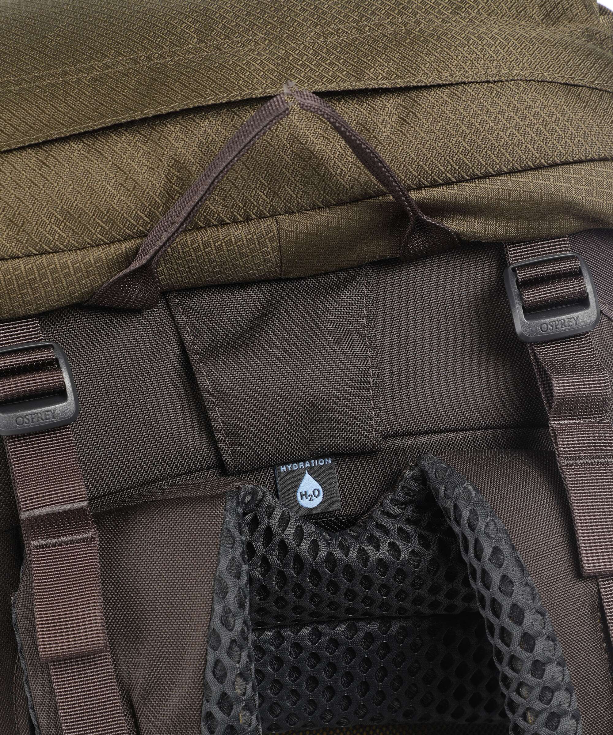 Osprey Kestrel 45 Hiking backpack moss green - Image 4