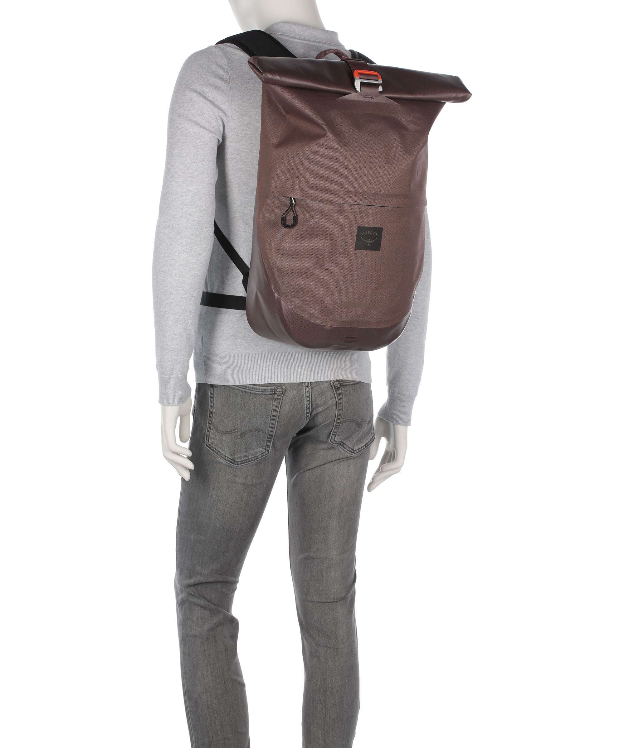 Osprey Metron WP 25 Rolltop backpack magma brown/goby orange - Image 3