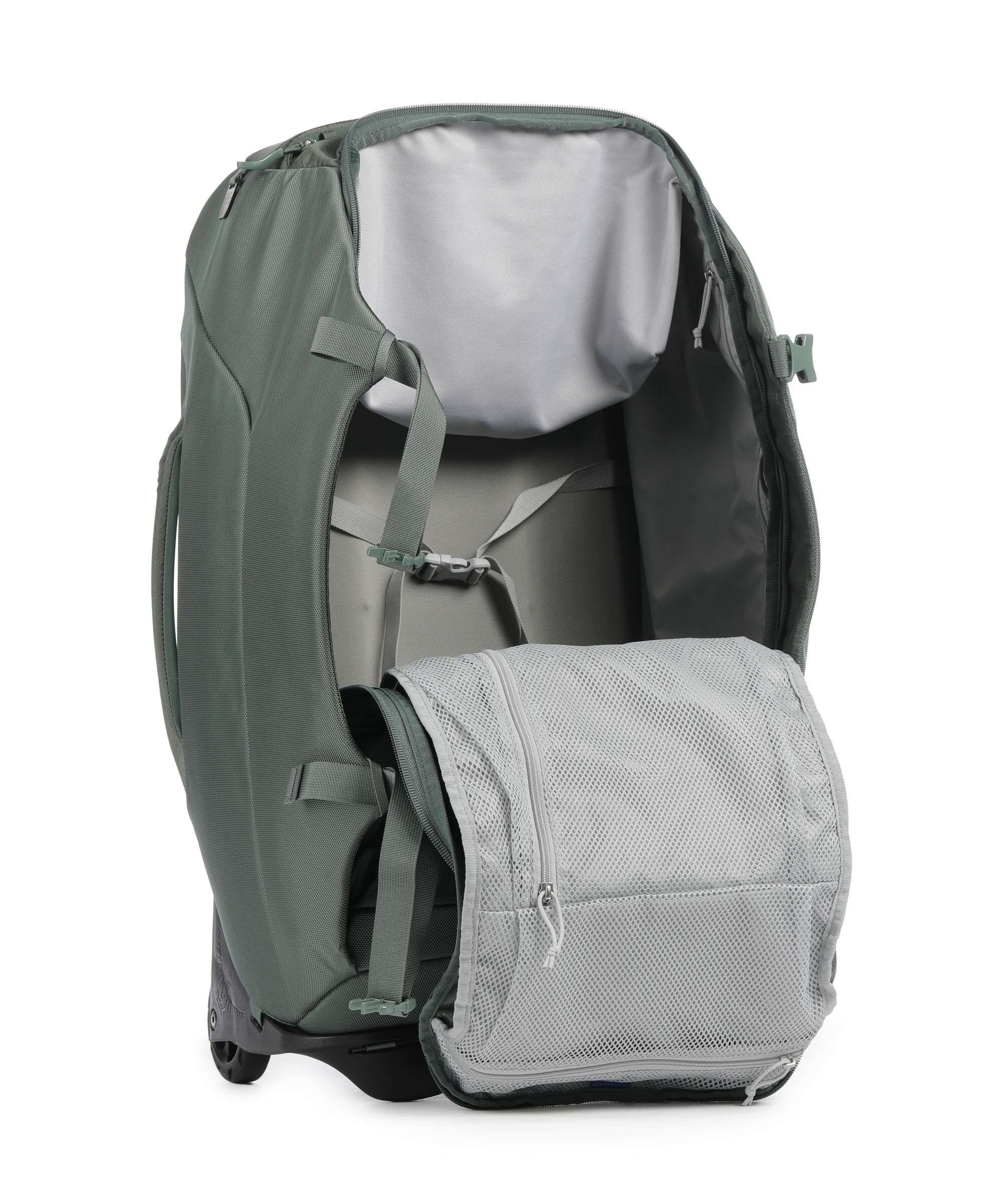 Osprey Sojourn 60 Backpack with wheels koseret green - Image 6