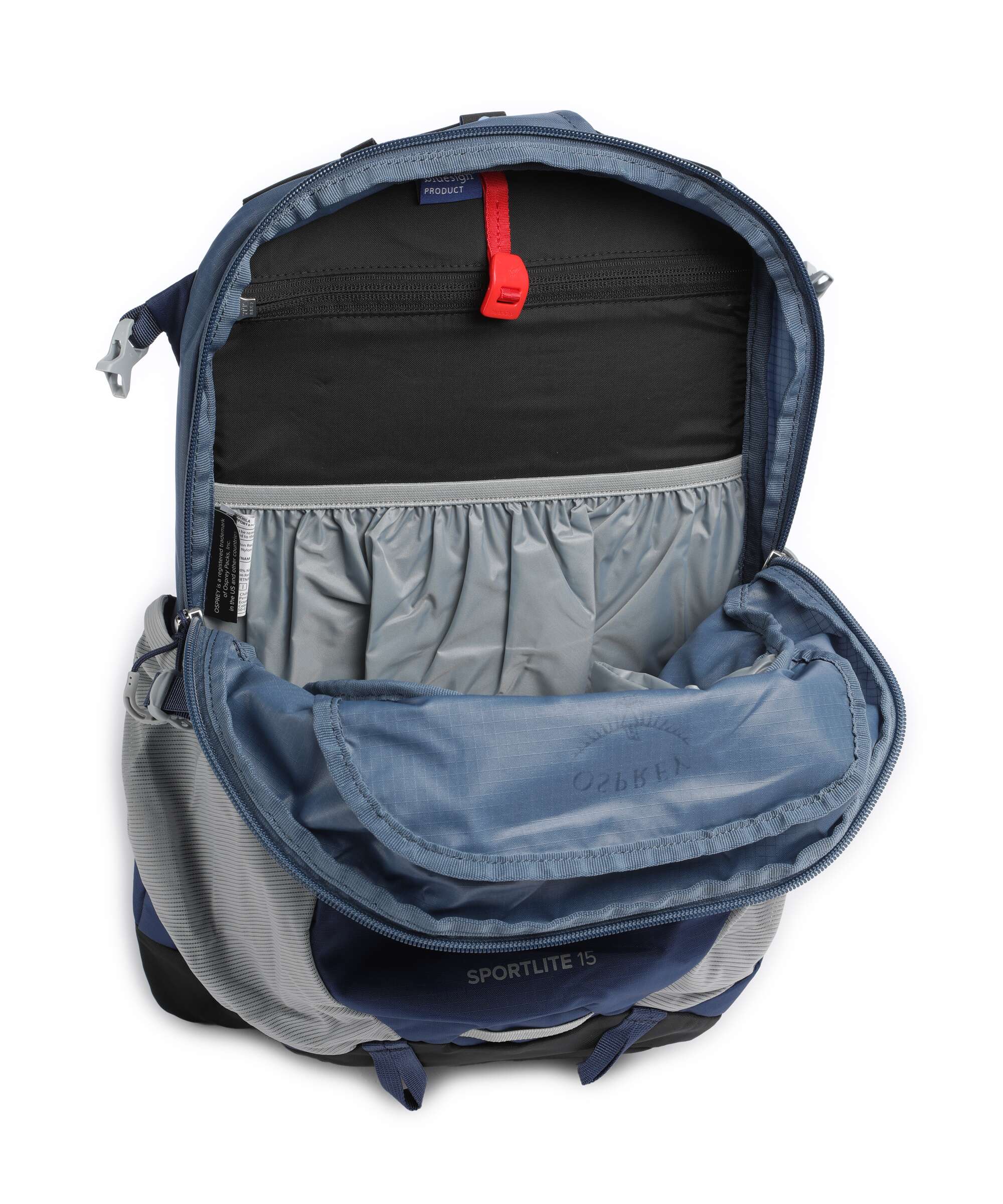 Osprey Sportlite 15 Hiking backpack serenity blue - Image 4