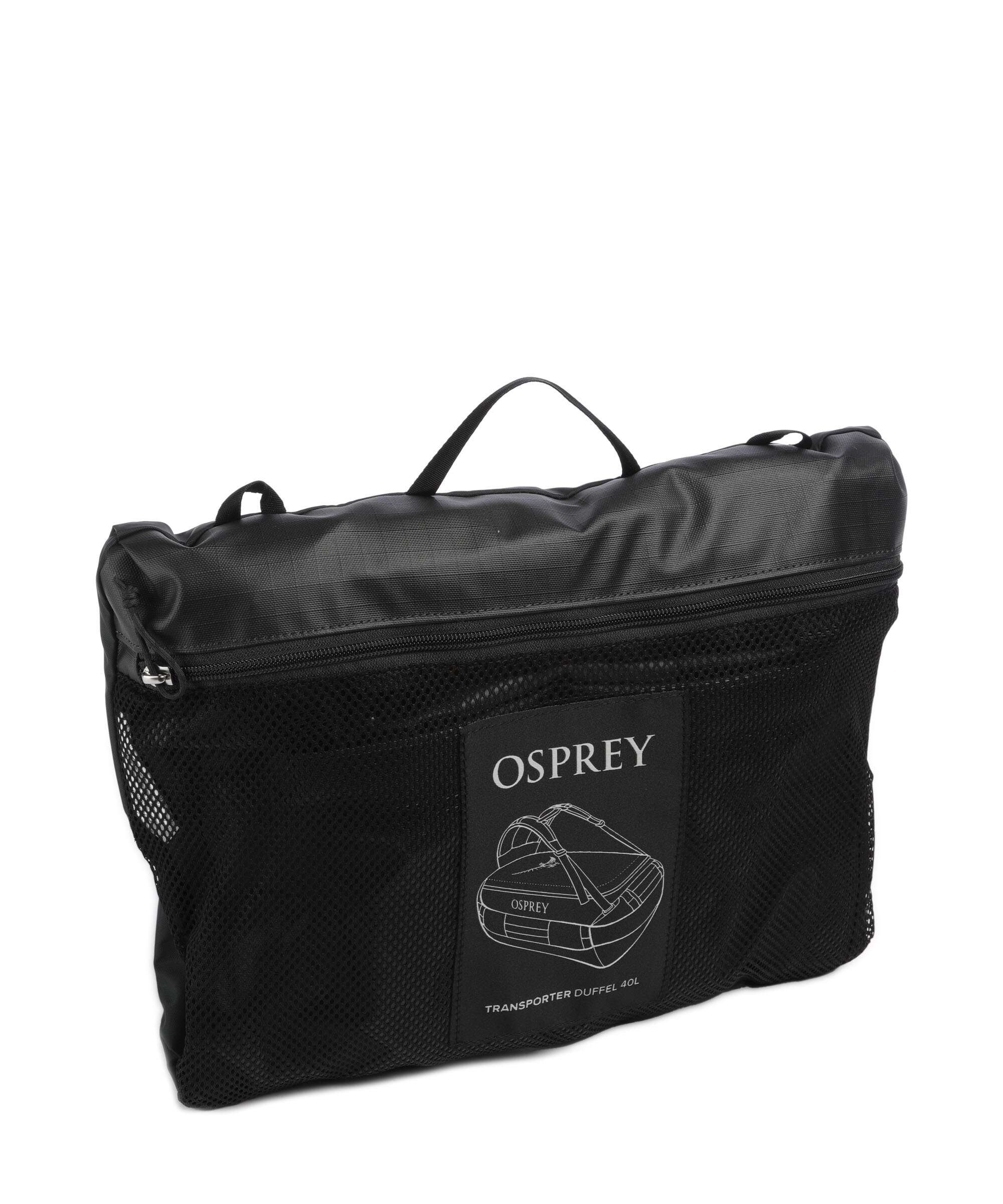 Osprey Transporter 40 Weekend bag raven black - Image 7