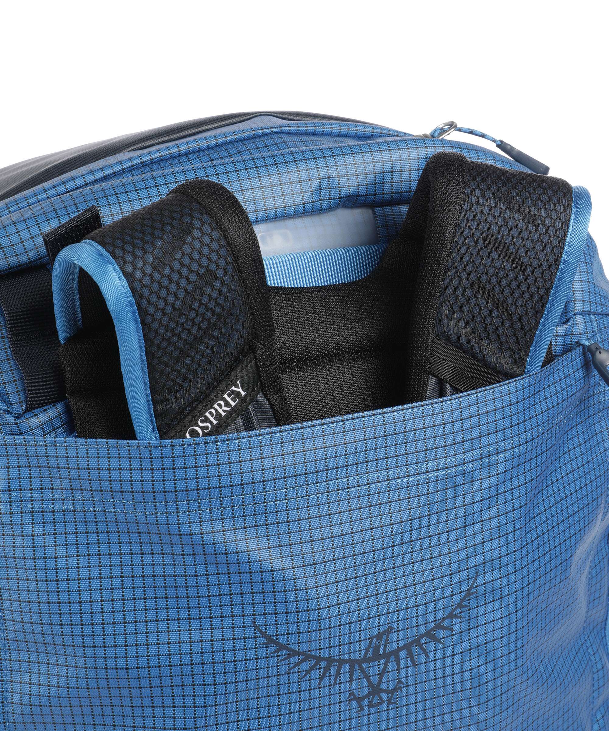 Osprey Transporter 65 Travel bag blue flame/scoria blue - Image 5