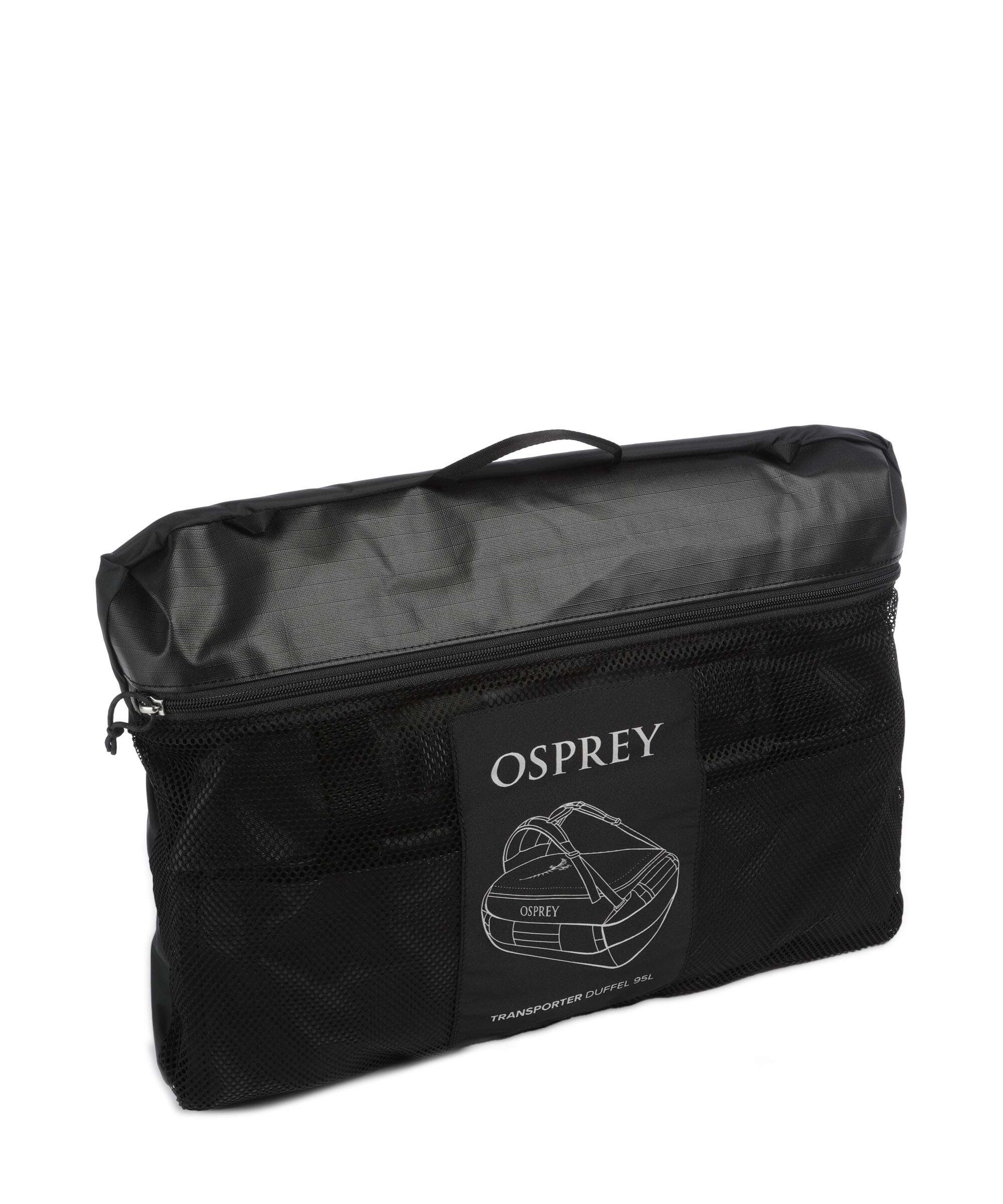 Osprey Transporter 95 Travel bag raven black - Image 7