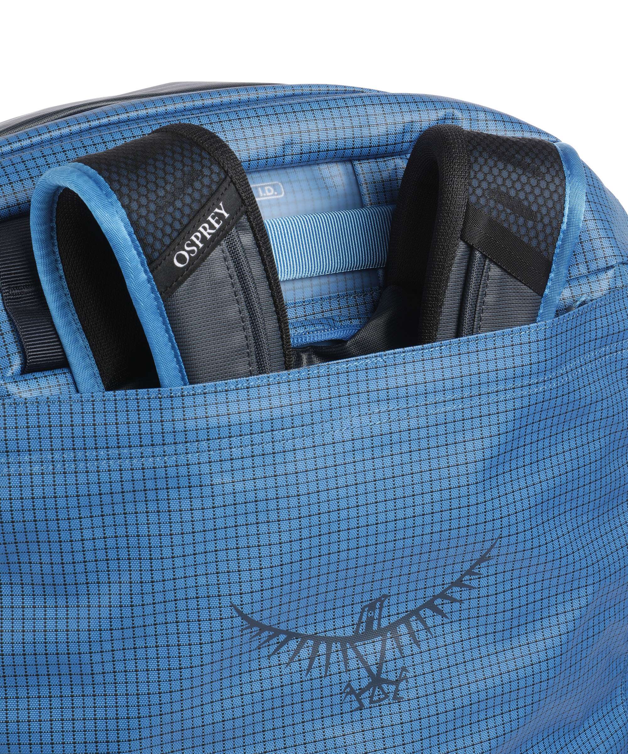 Osprey Transporter 95 Travel bag blue flame/scoria blue - Image 4