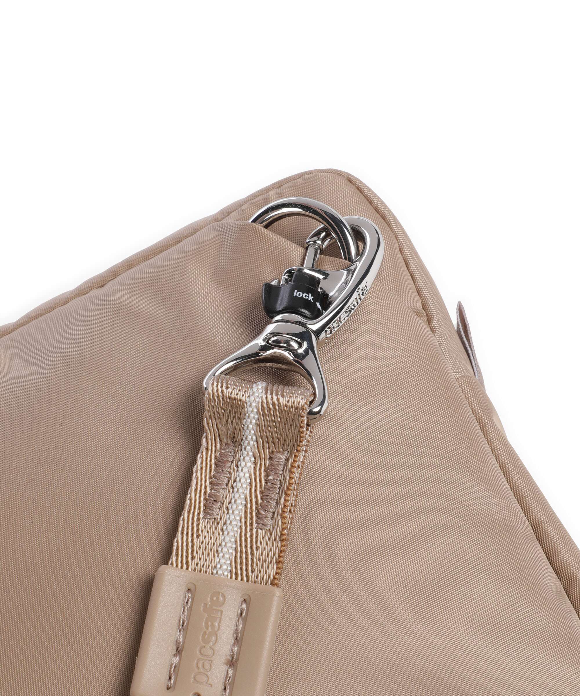Pacsafe 3 in 1 Crossbody bag taupe - Image 4