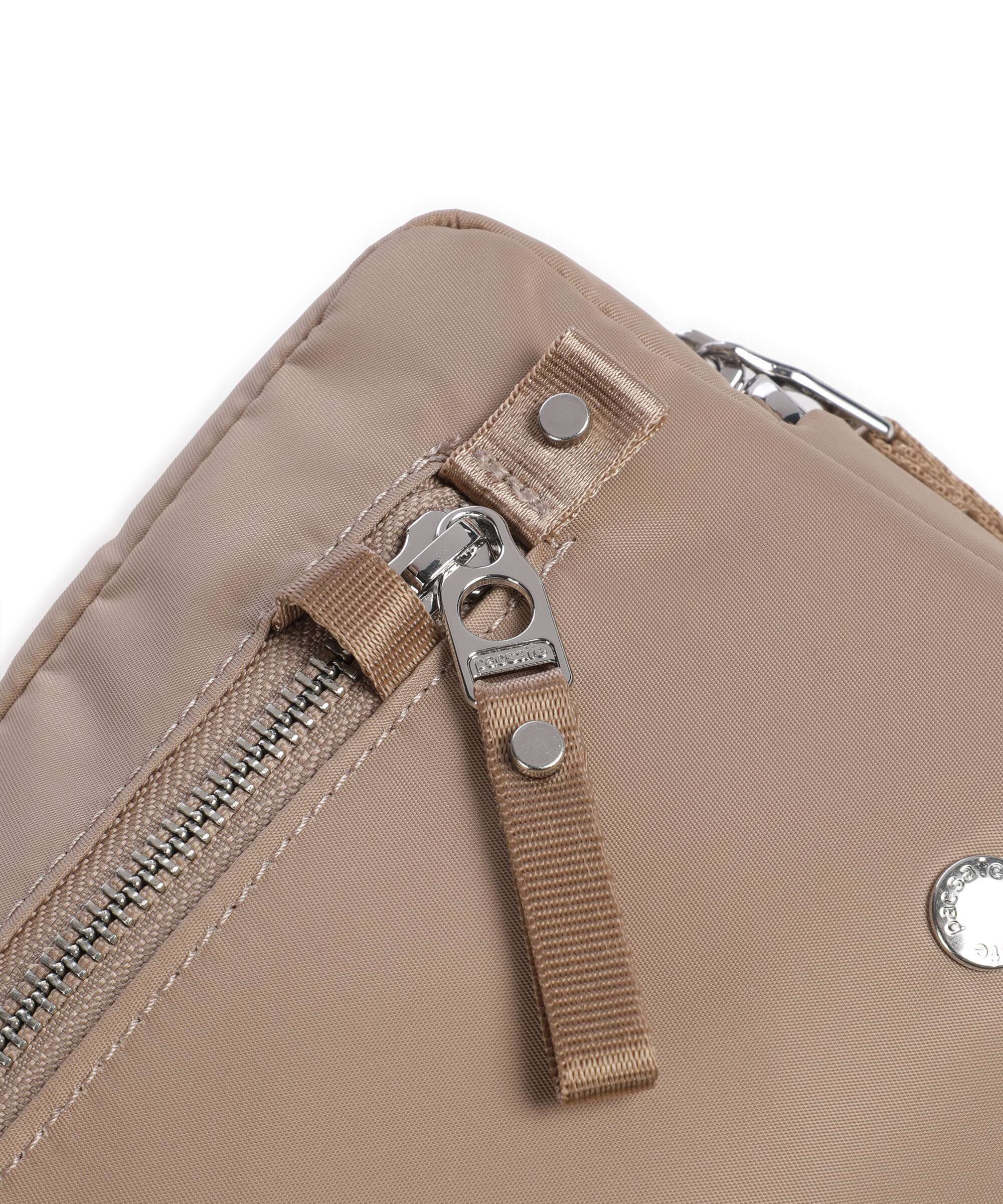Pacsafe 3 in 1 Crossbody bag taupe - Image 6