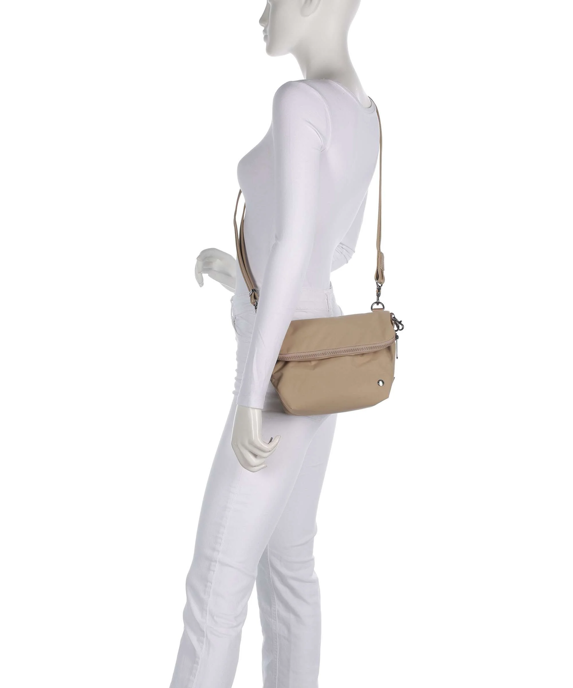Pacsafe CX Crossbody bag taupe - Image 3