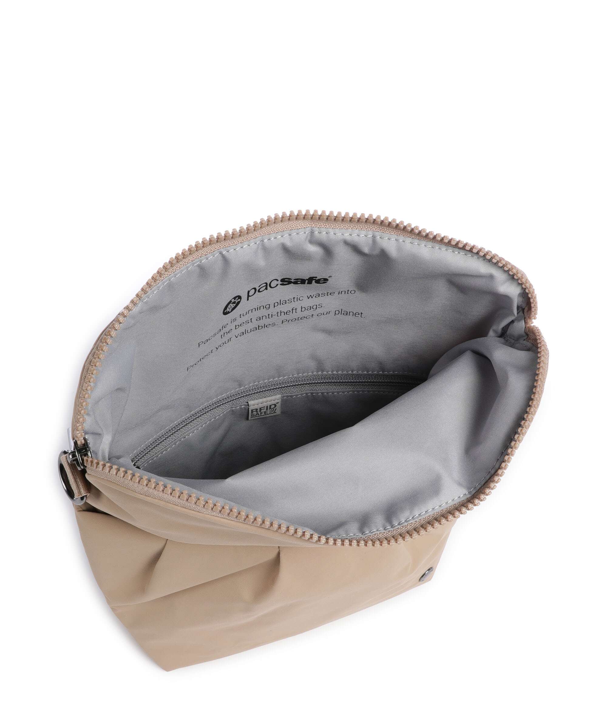 Pacsafe CX Crossbody bag taupe - Image 7