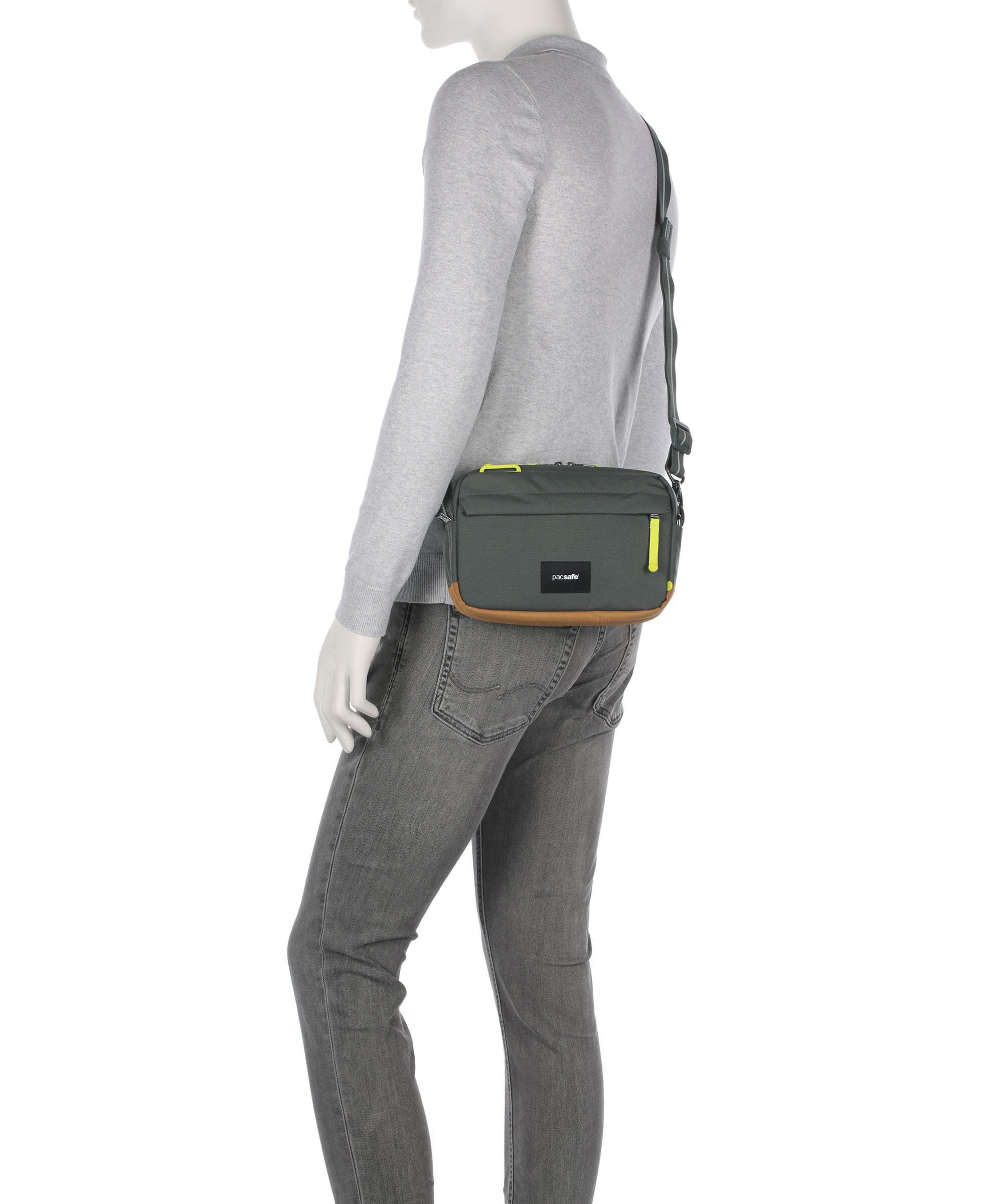 Pacsafe Go Crossbody bag spruce green - Image 4