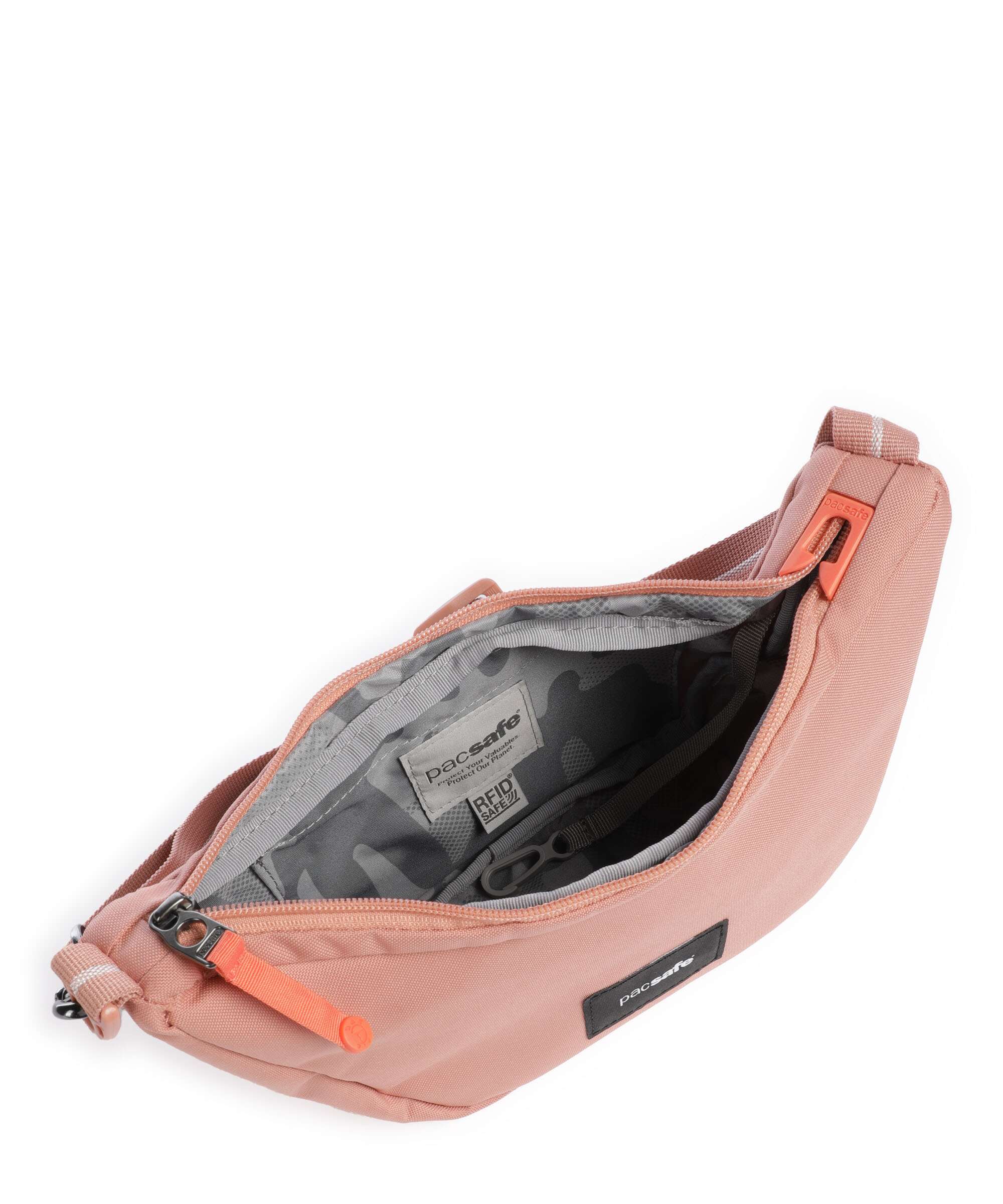 Pacsafe Go Lunar Crossbody bag rose - Image 6