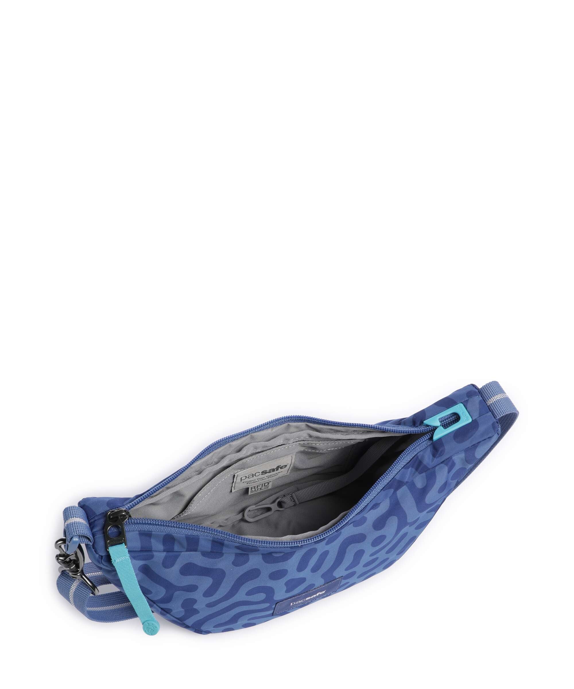 Pacsafe Go Lunar Crossbody bag cerulean blue - Image 7
