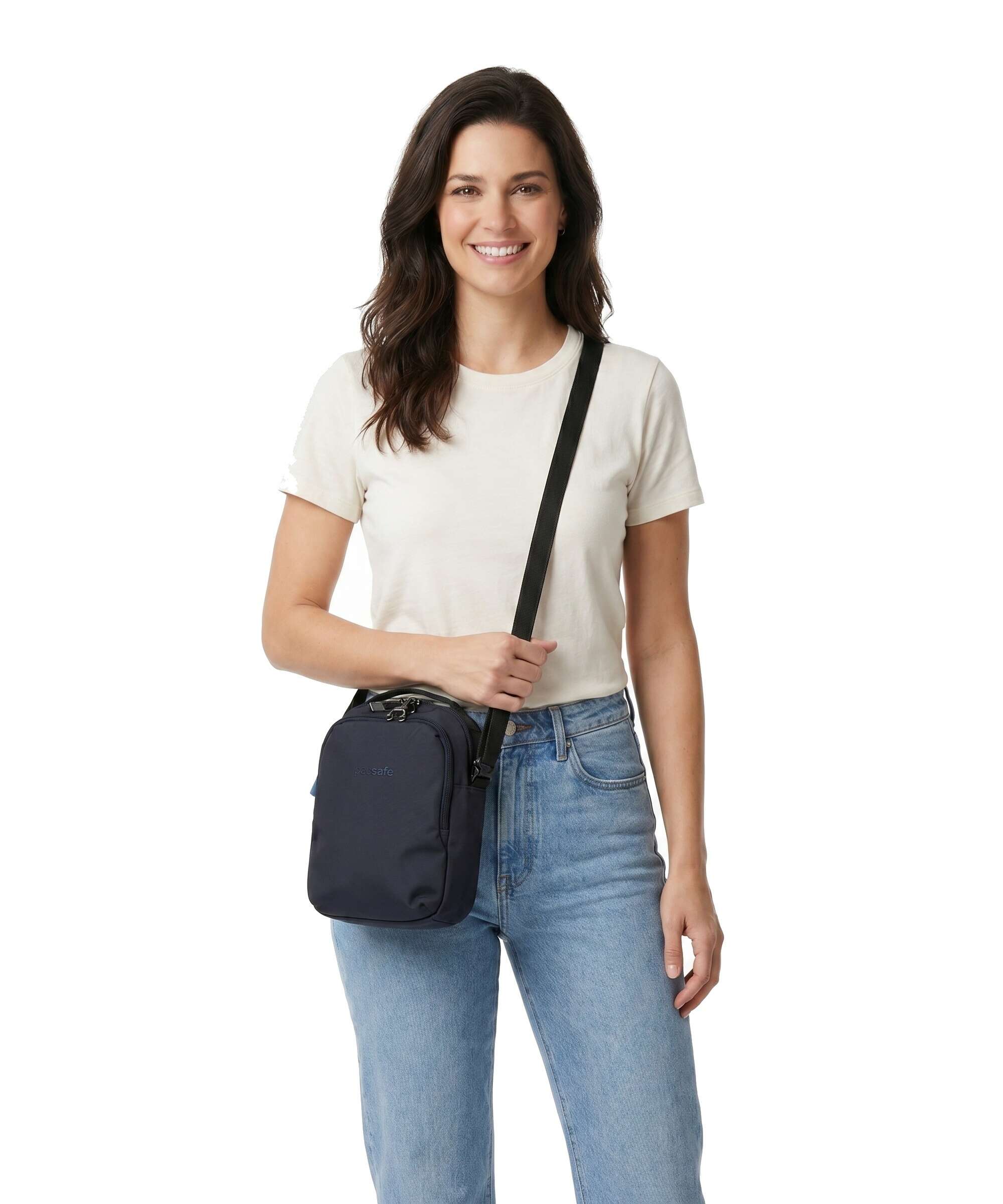 Pacsafe V Companion Crossbody bag ocean - Image 3